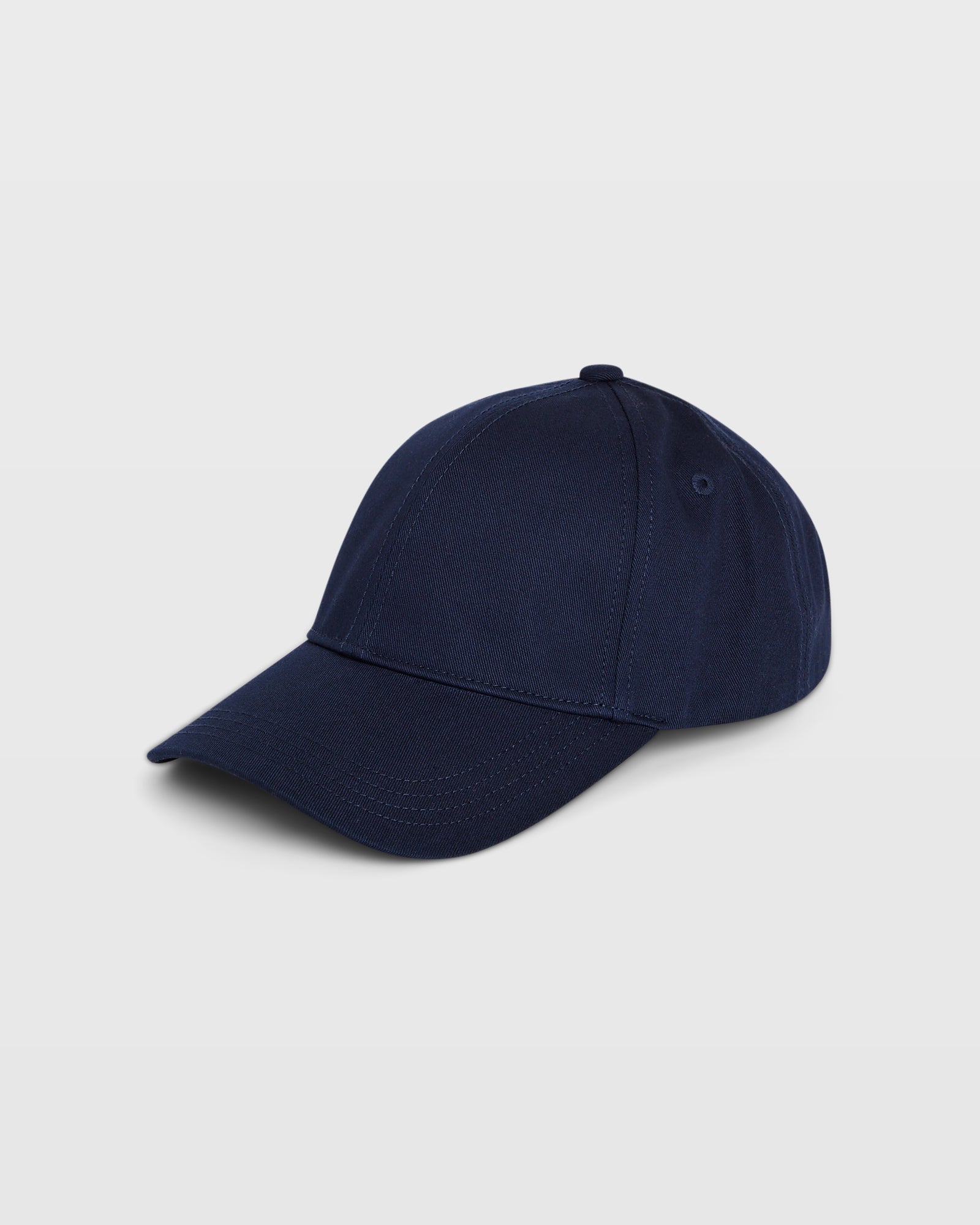 CLUB MONACO - CM Leather Strap Baseball Cap - Navy