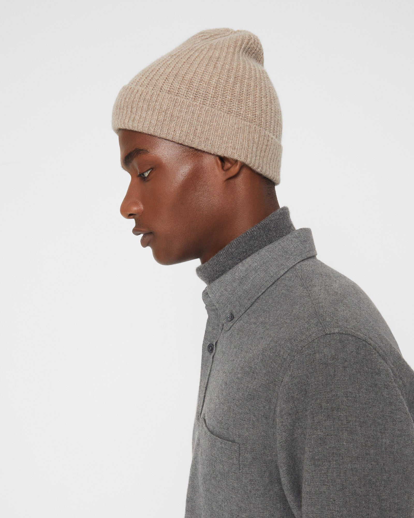CLUB MONACO - Tuque en cachemire Kensington - Brun