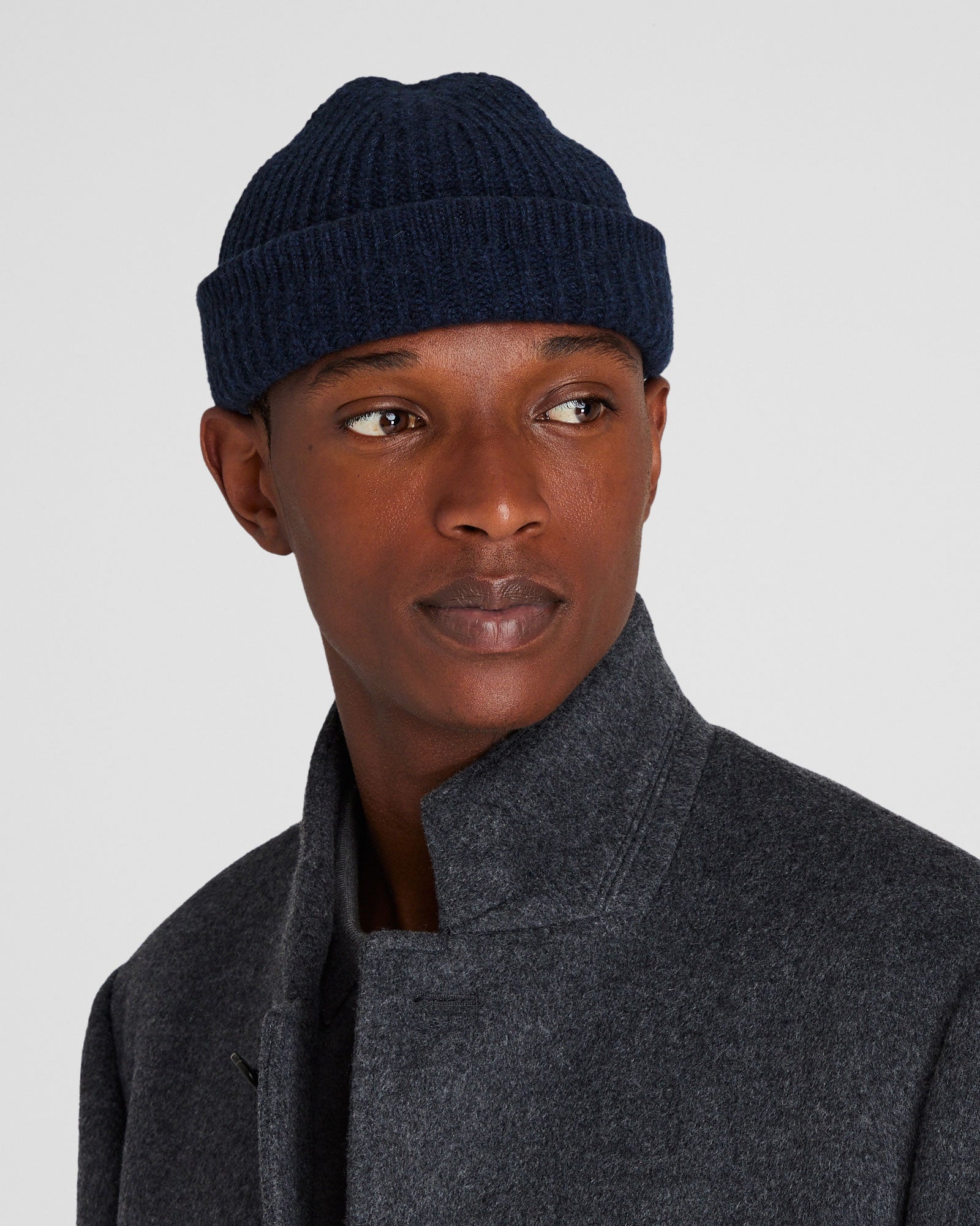 CLUB MONACO - Kensington Cashmere Hat - Navy