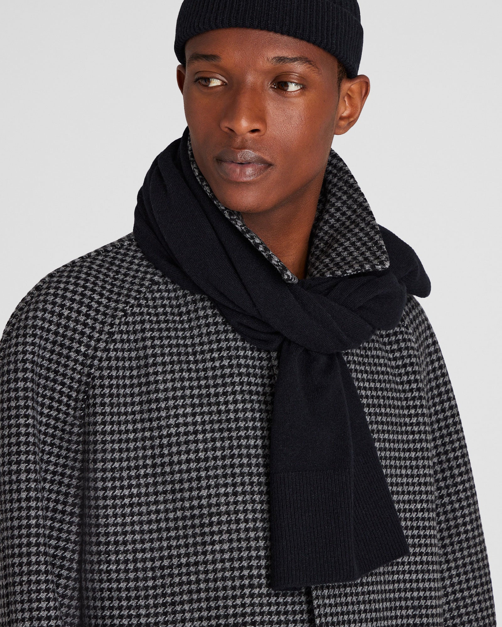 CLUB MONACO - Écharpe en cachemire Kensington - Noir