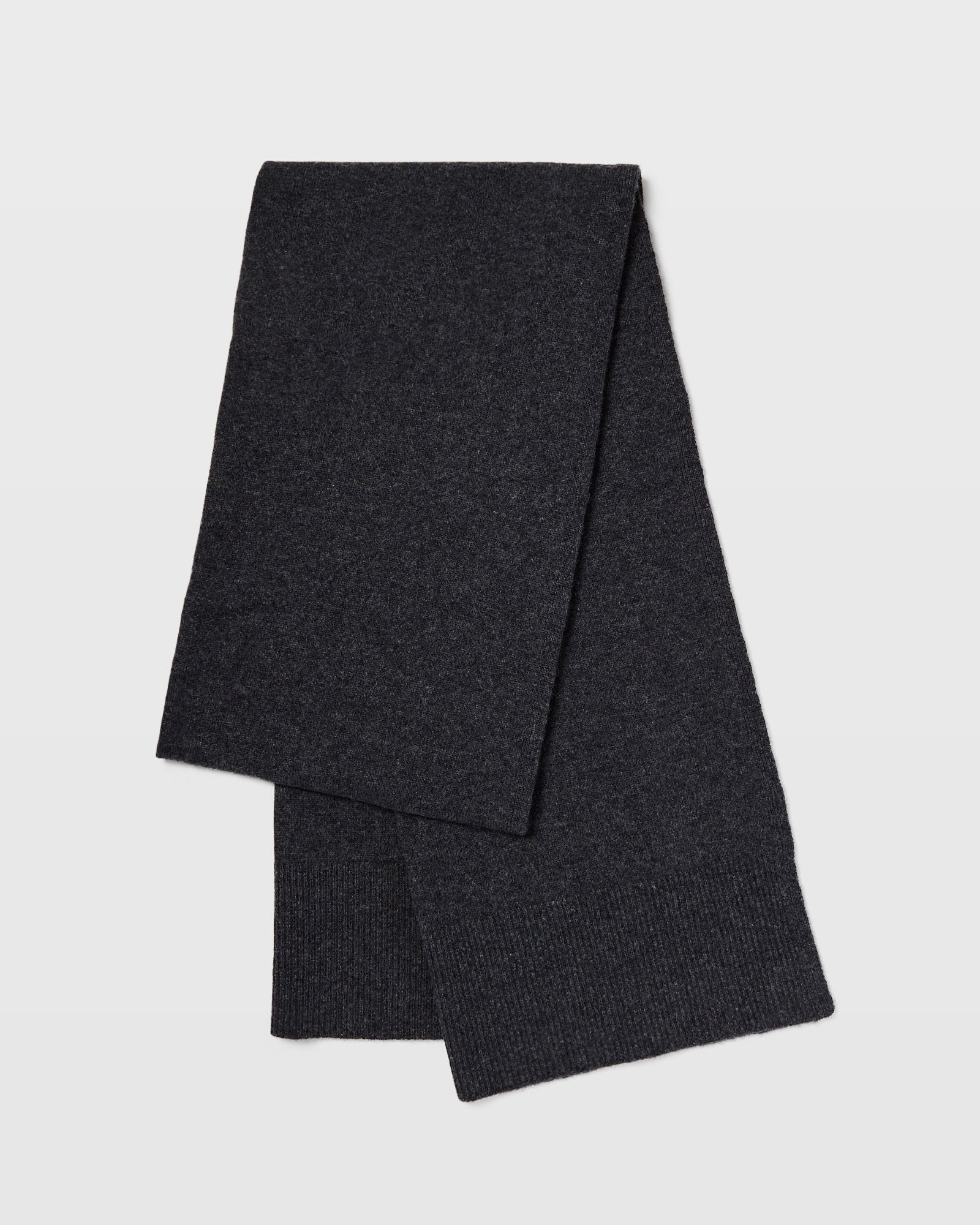 CLUB MONACO - Kensington Cashmere Scarf - Charcoal
