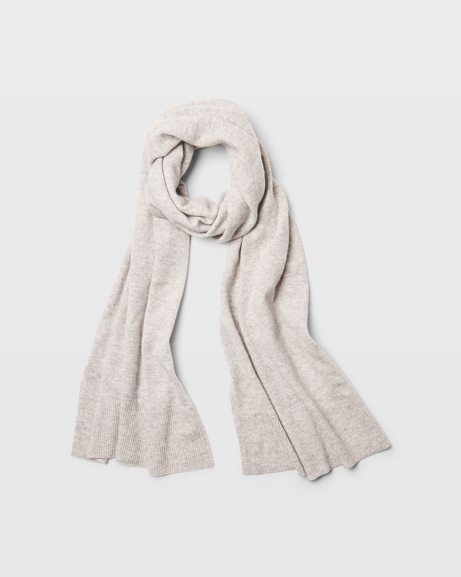 CLUB MONACO - Kensington Cashmere Scarf - Heather Grey