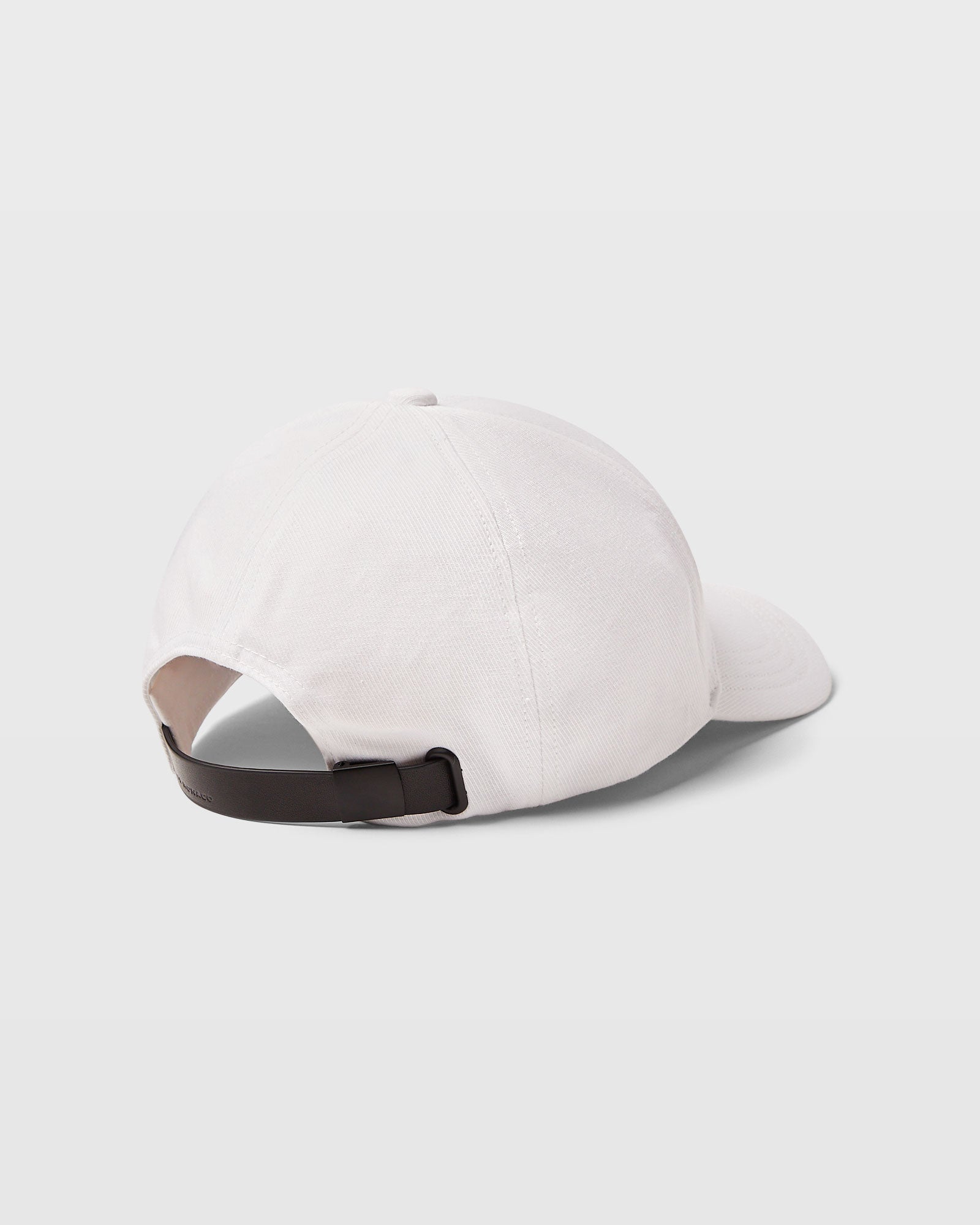 CLUB MONACO - Casquette de baseball avec écusson - Blanc