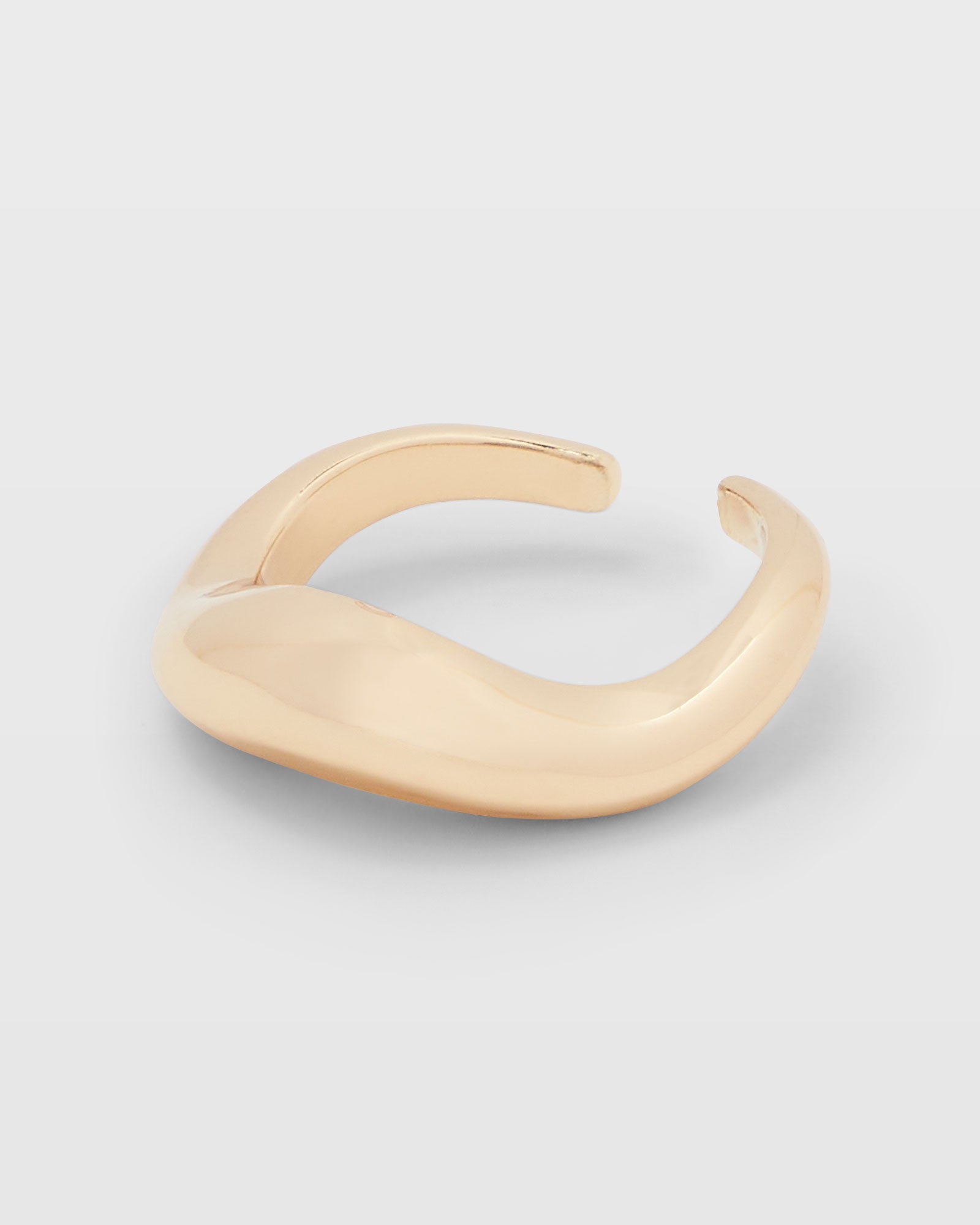 CLUB MONACO - Bague dôme ondulé - Or