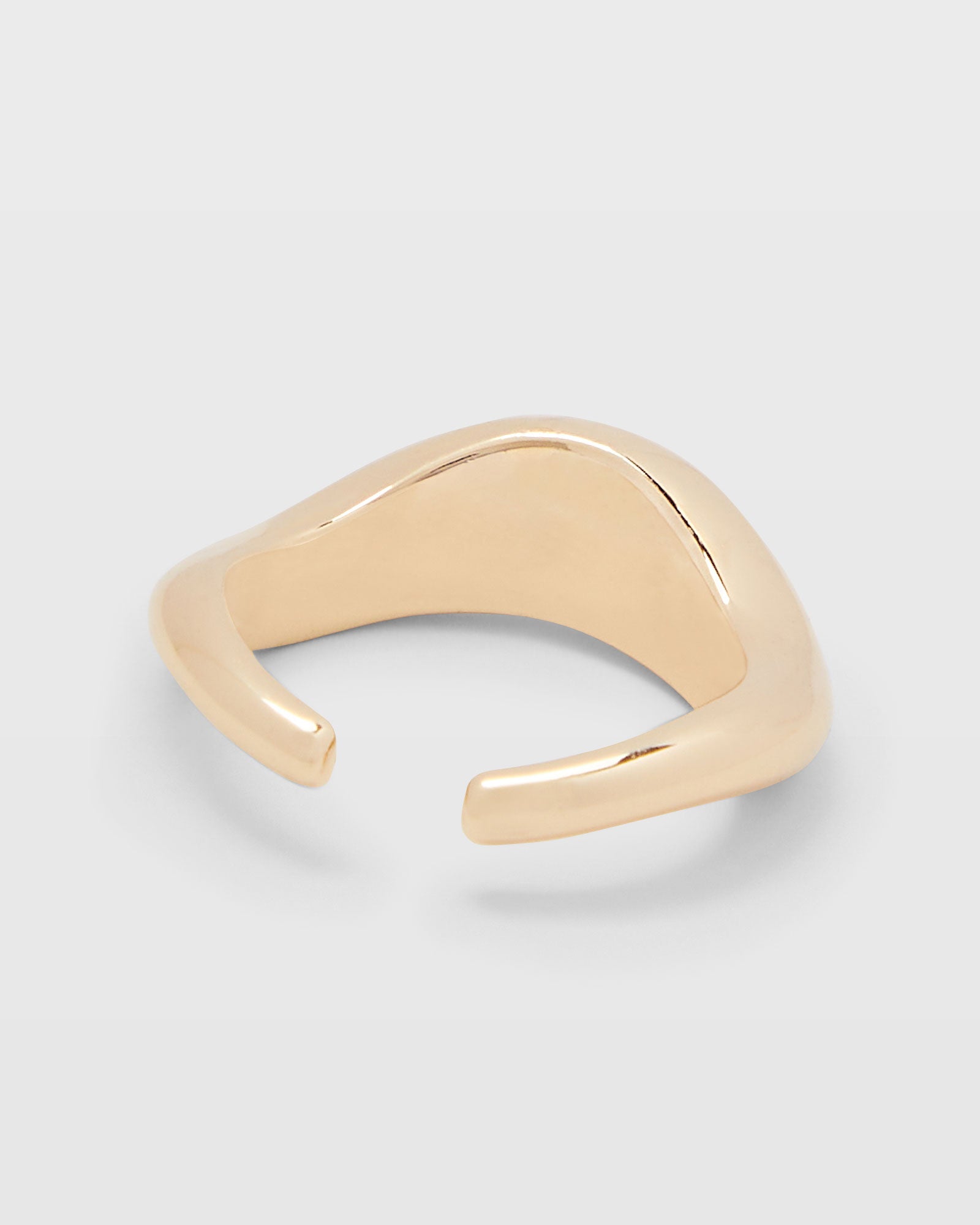 CLUB MONACO - Bague dôme ondulé - Or