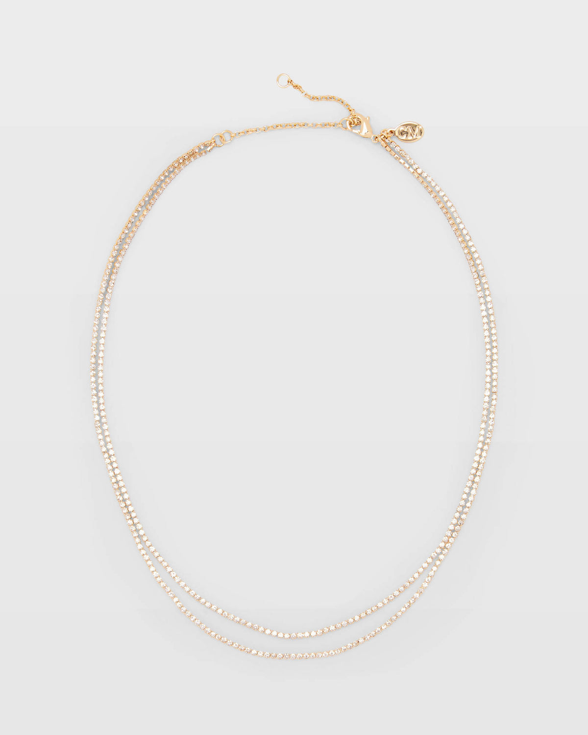 Club Monaco - Collier double pavé - Or