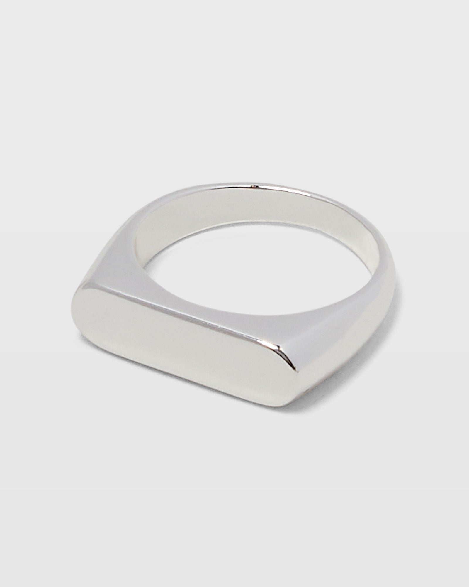 CLUB MONACO - Bague avec détail barre imposante - Argent