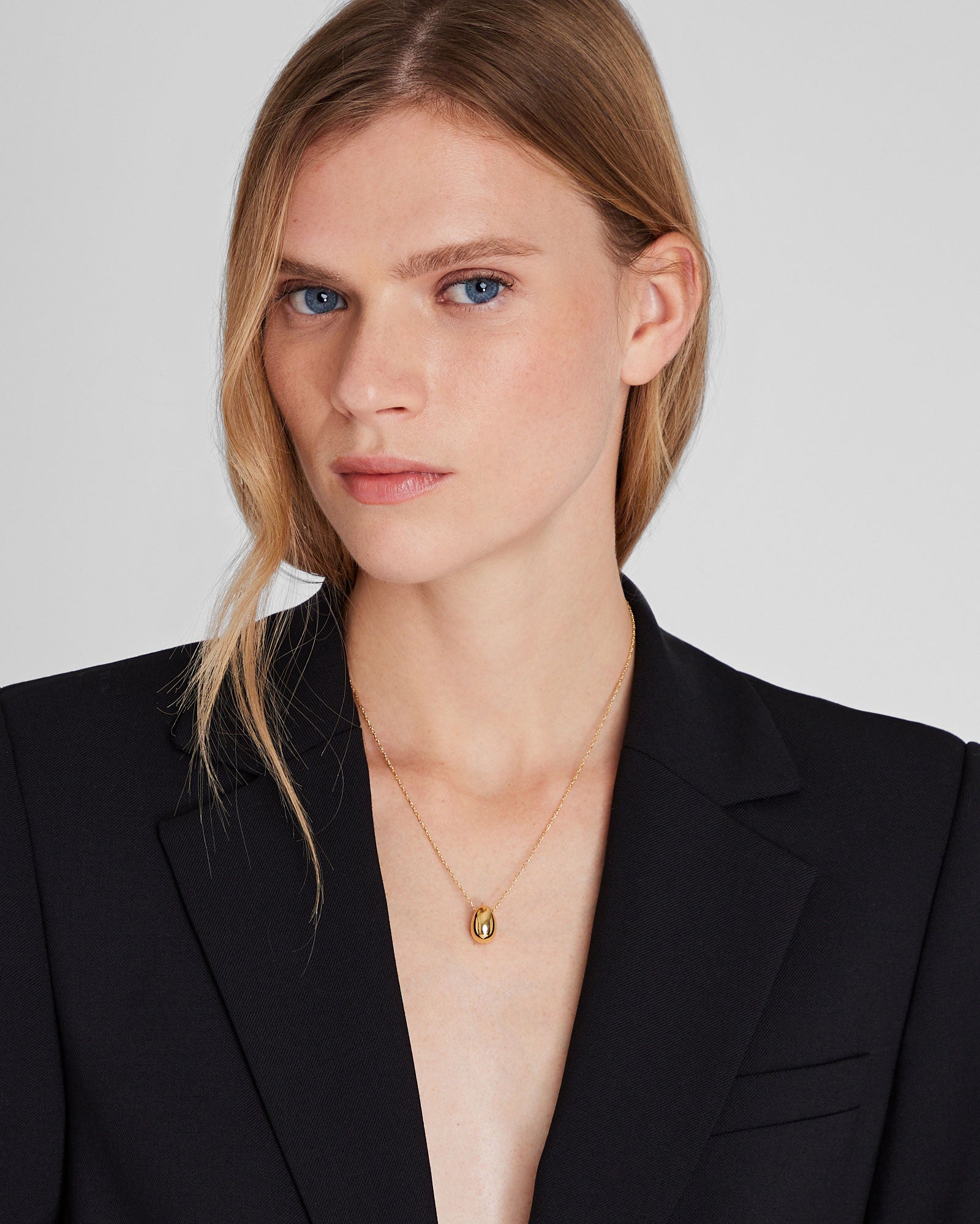 CLUB MONACO - Collier avec pendentif en forme de larme - Or