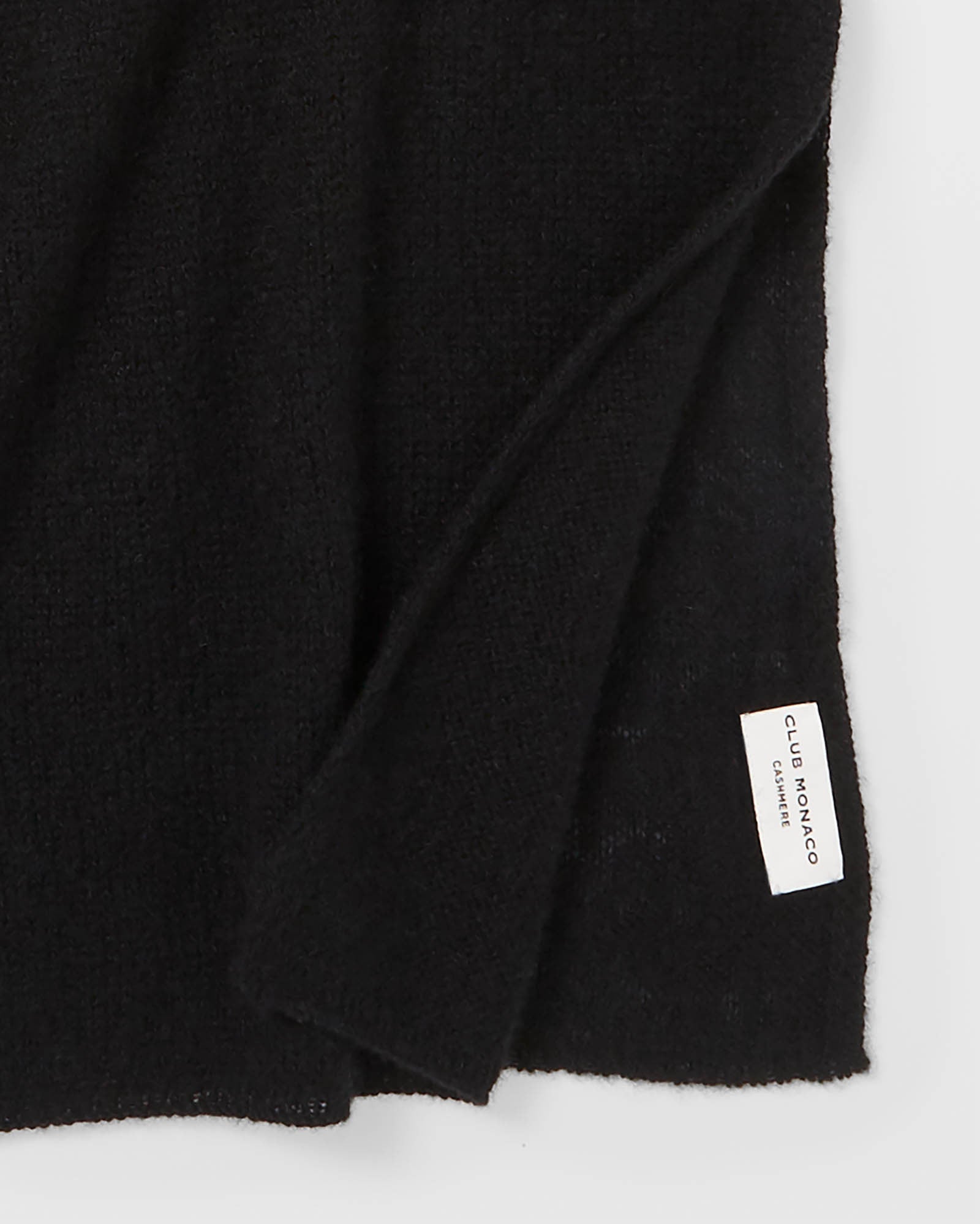 CLUB MONACO - Foulard en cachemire Adele - Noir