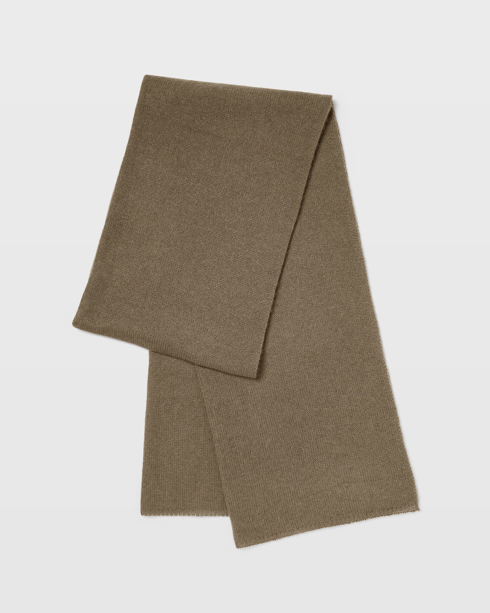 CLUB MONACO - Adele Cashmere Scarf - Olive Pit