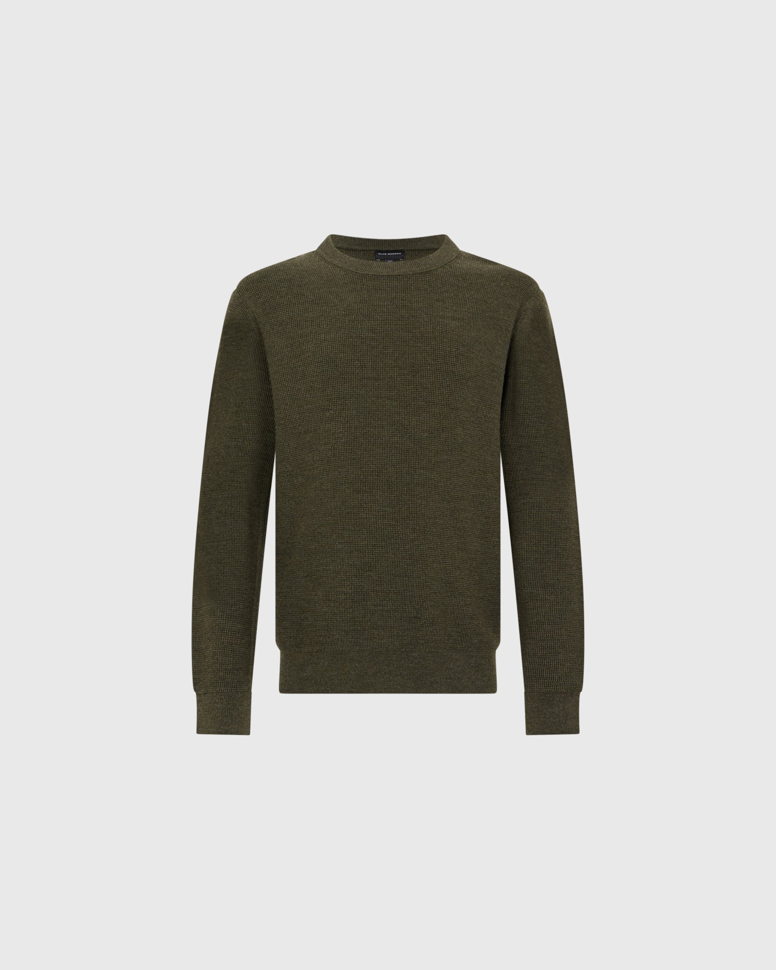 Club Monaco Corp, CA - Chandail ras du cou texturé - Olive
