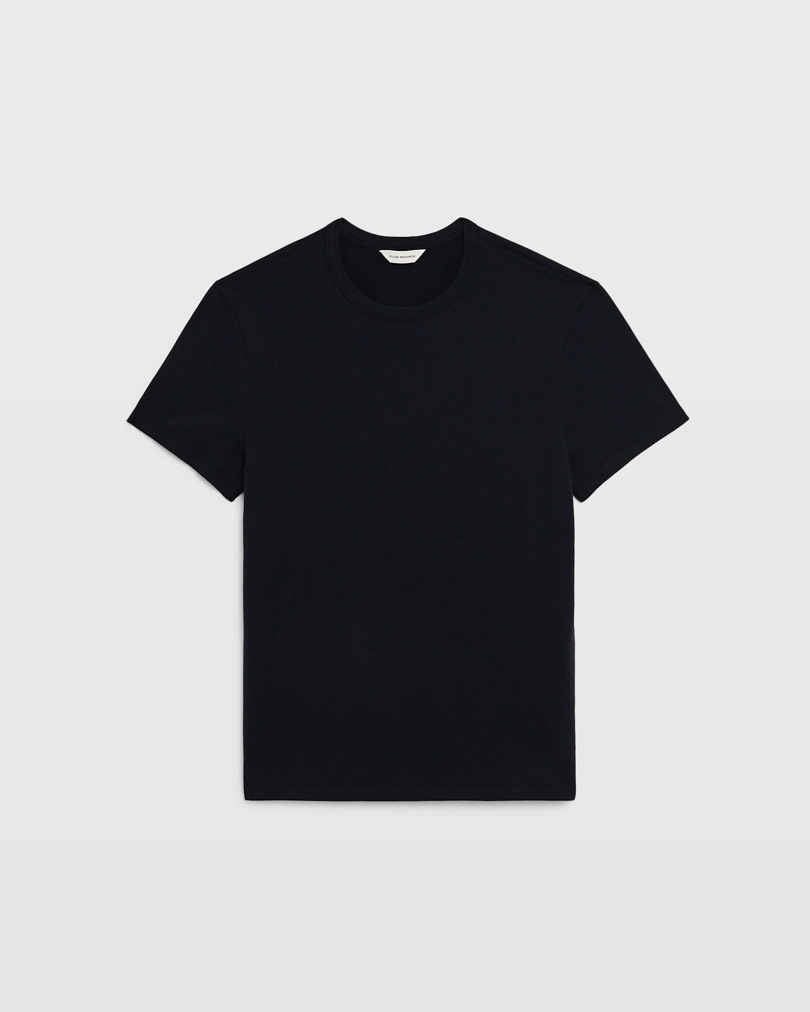 CLUB MONACO - T-shirt en coton pima brossé - Noir