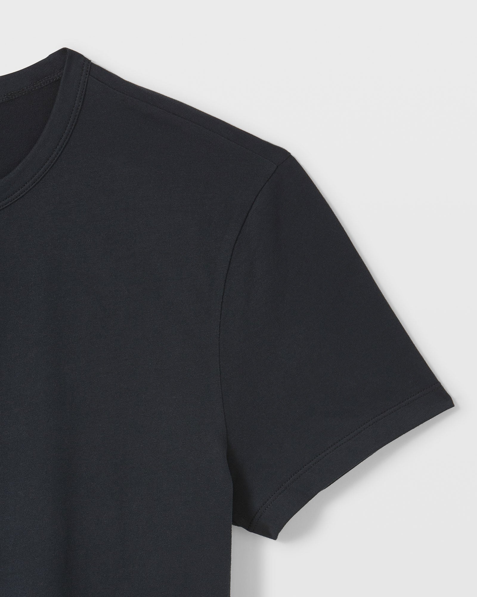 CLUB MONACO - T-shirt en coton pima brossé - Noir