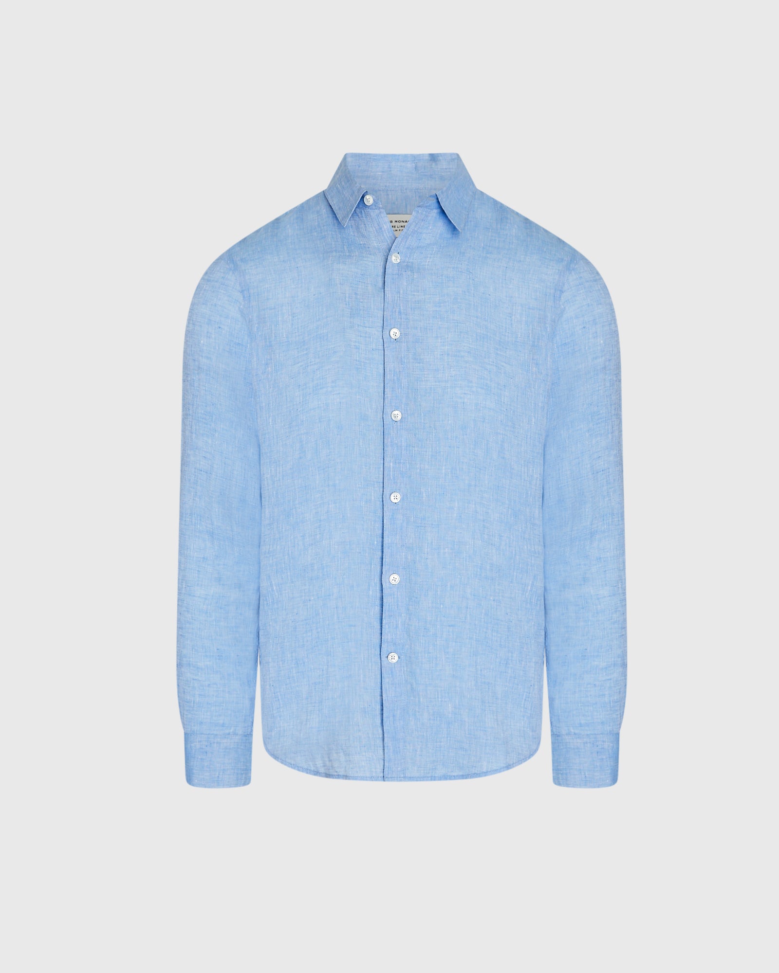 CLUB MONACO - Chemise en lin Carlo Basetti - Base bleu clair