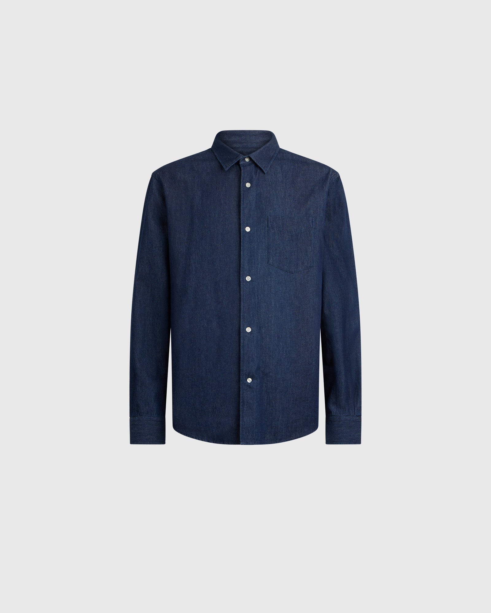 Club Monaco Corp, CA - Clean Denim Shirt - Denim