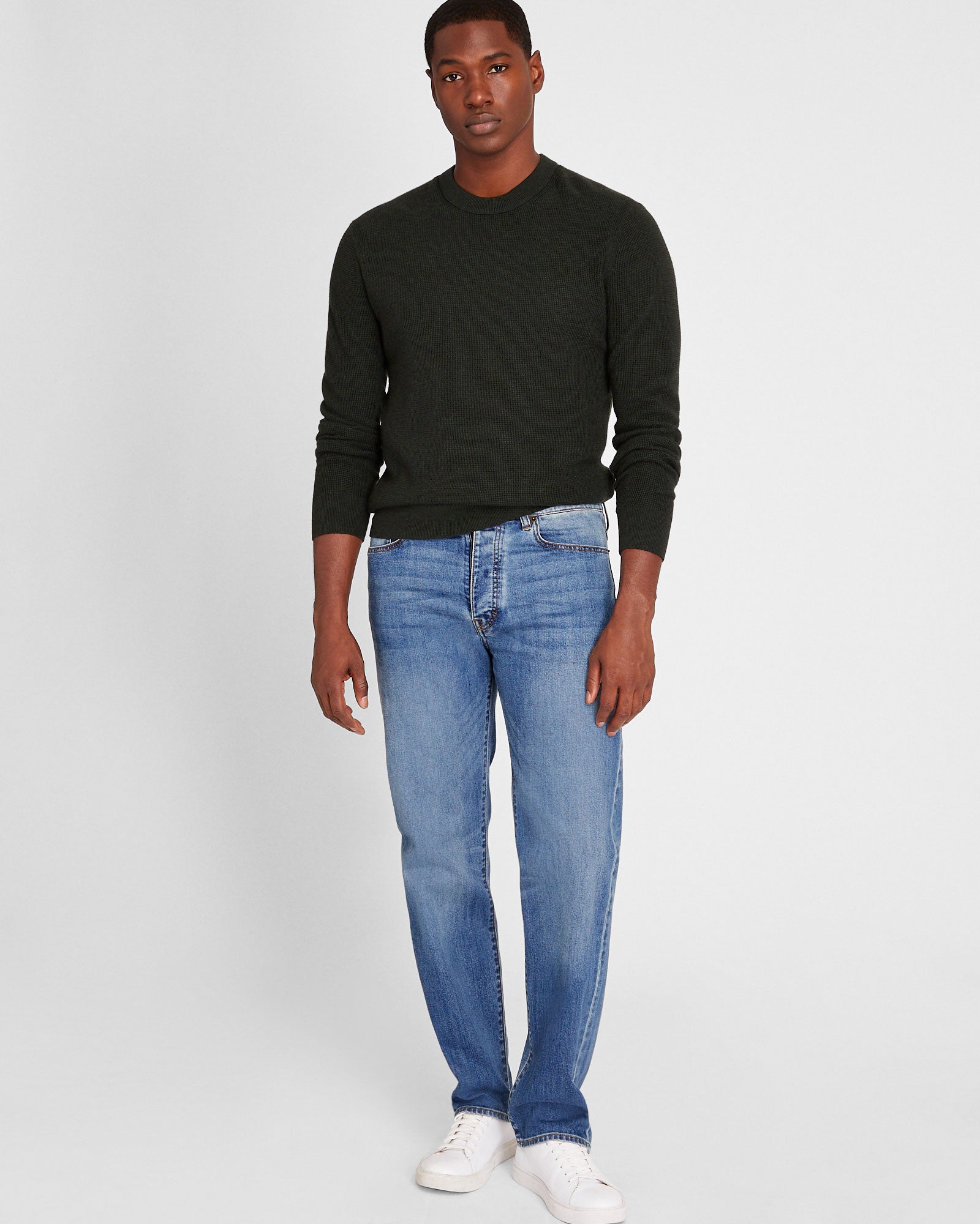 CLUB MONACO - Jean à coupe droite - Indigo