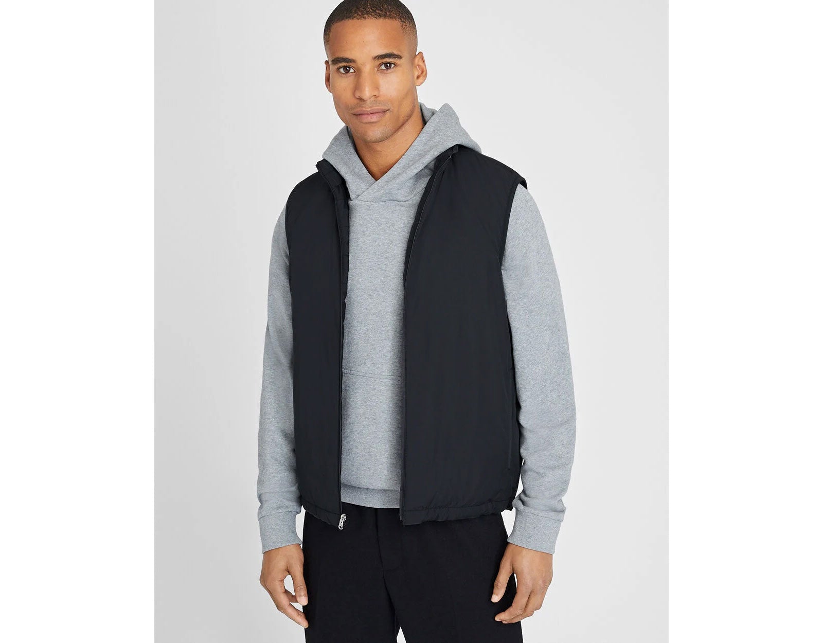 CLUB MONACO - Club Vest - Black