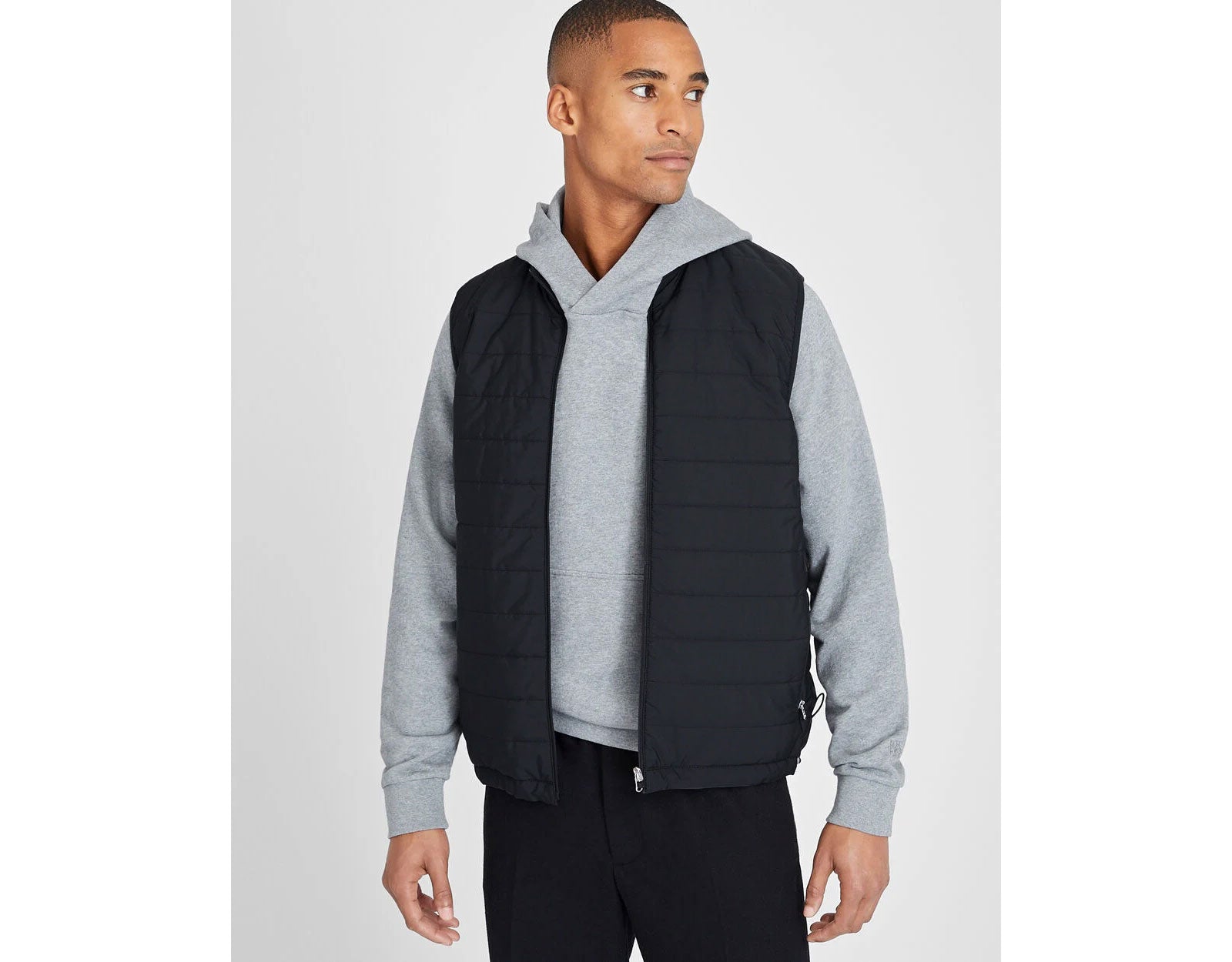 CLUB MONACO - Club Vest - Black