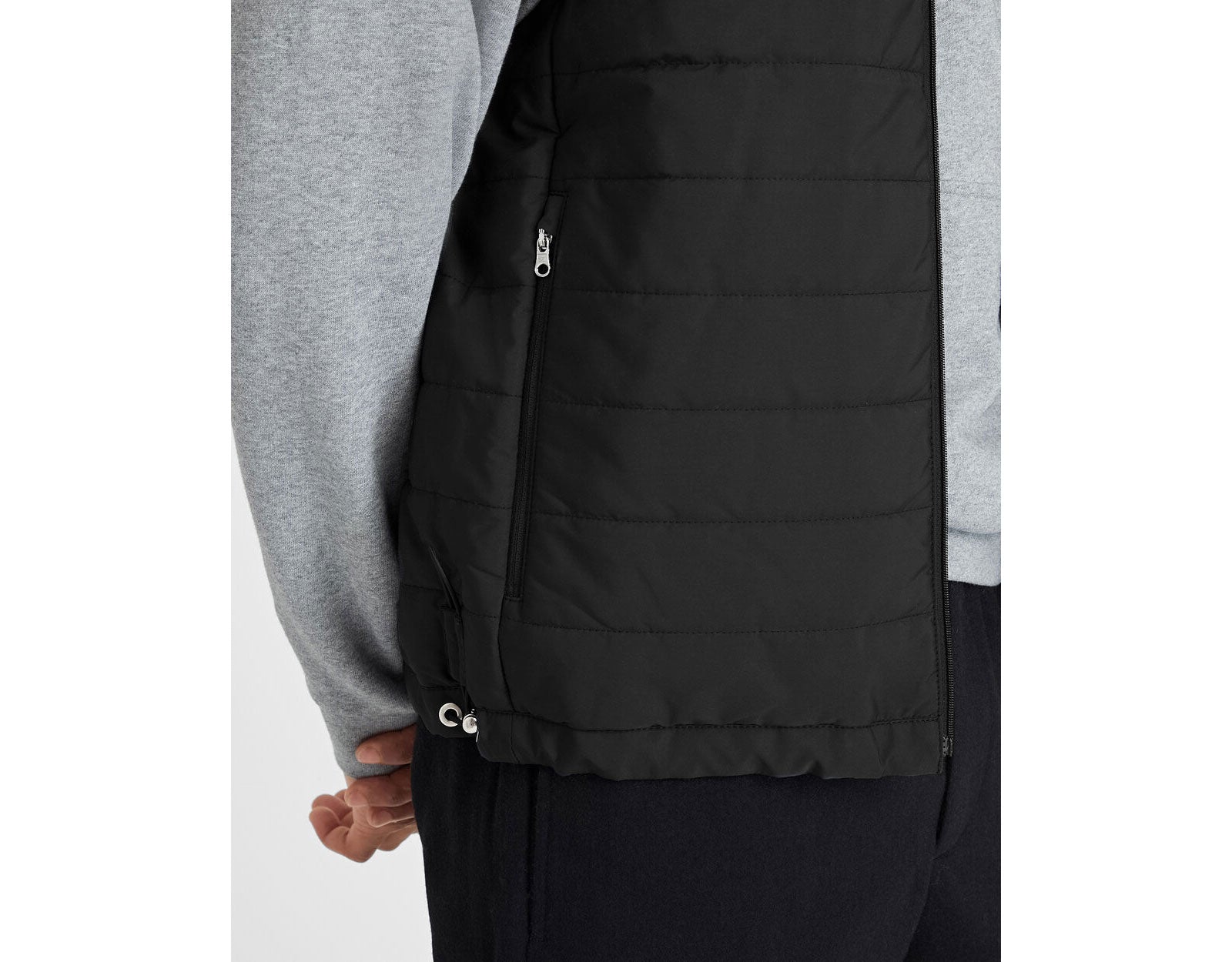 CLUB MONACO - Club Vest - Black