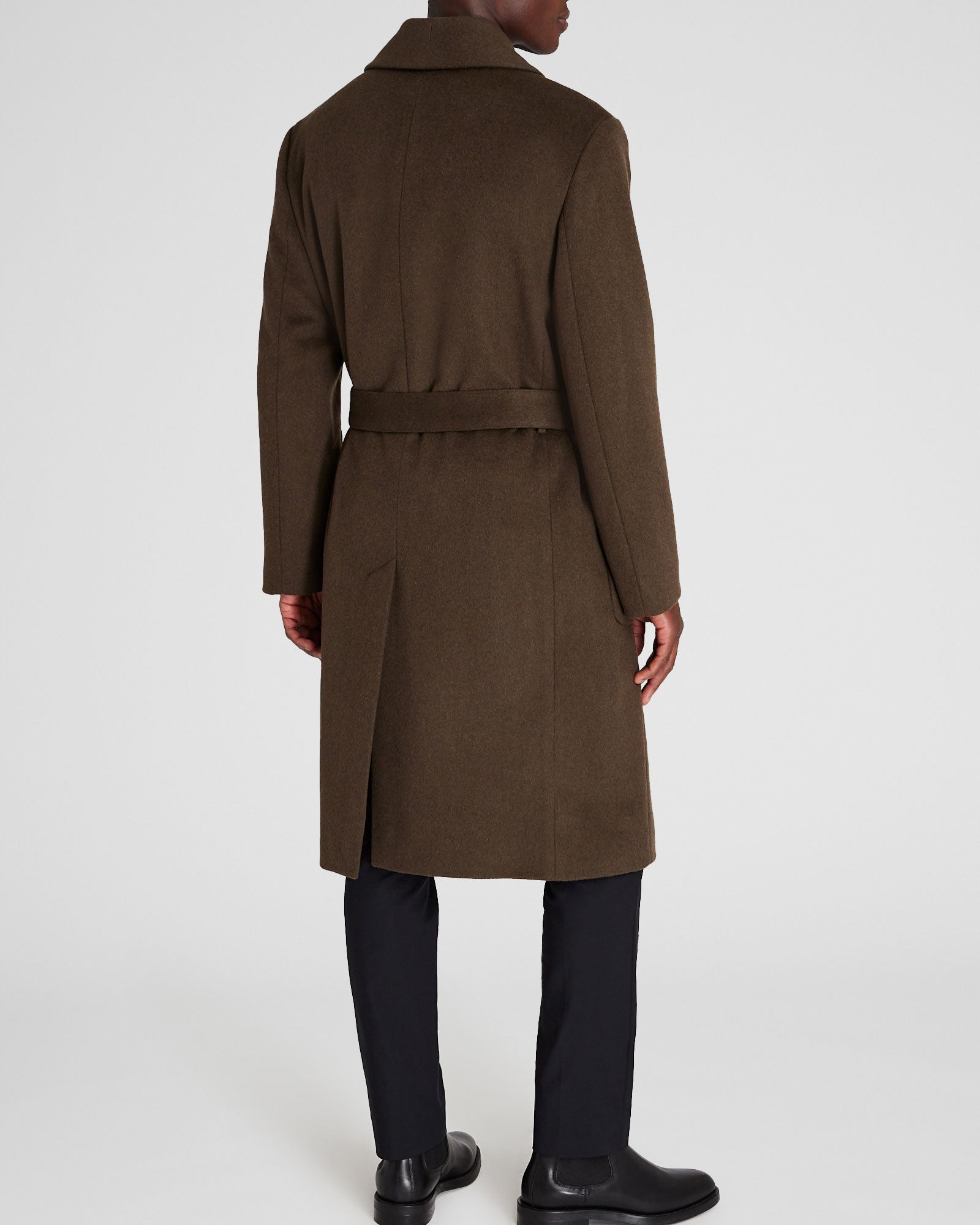CLUB MONACO - Shawl-Collar Coat - Olive