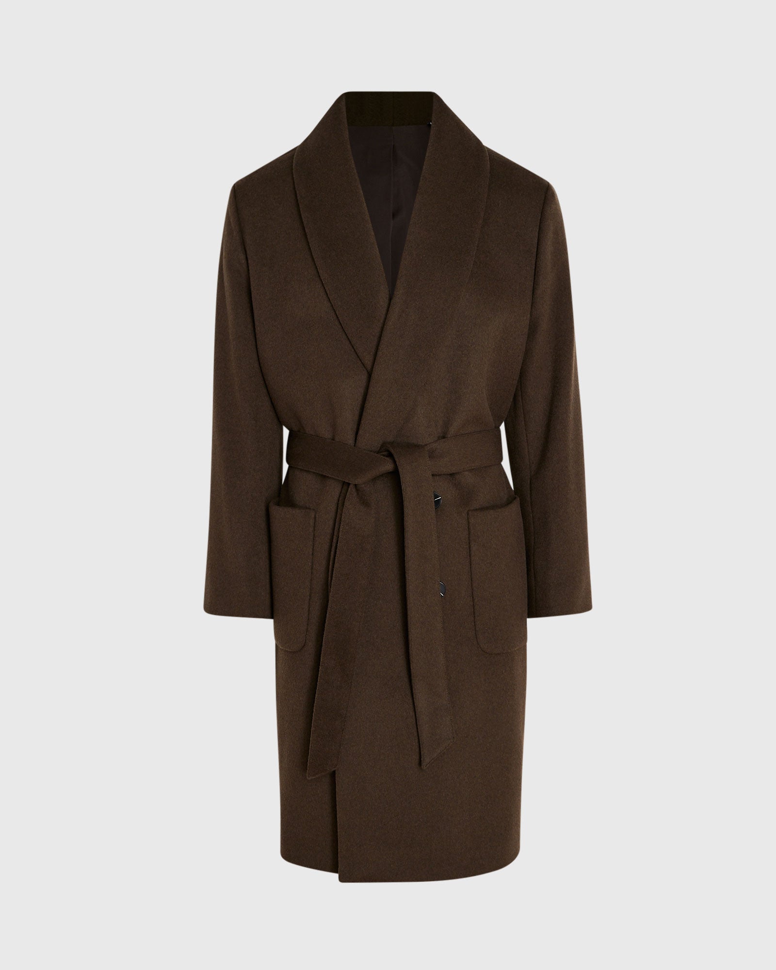 CLUB MONACO - Shawl-Collar Coat - Olive