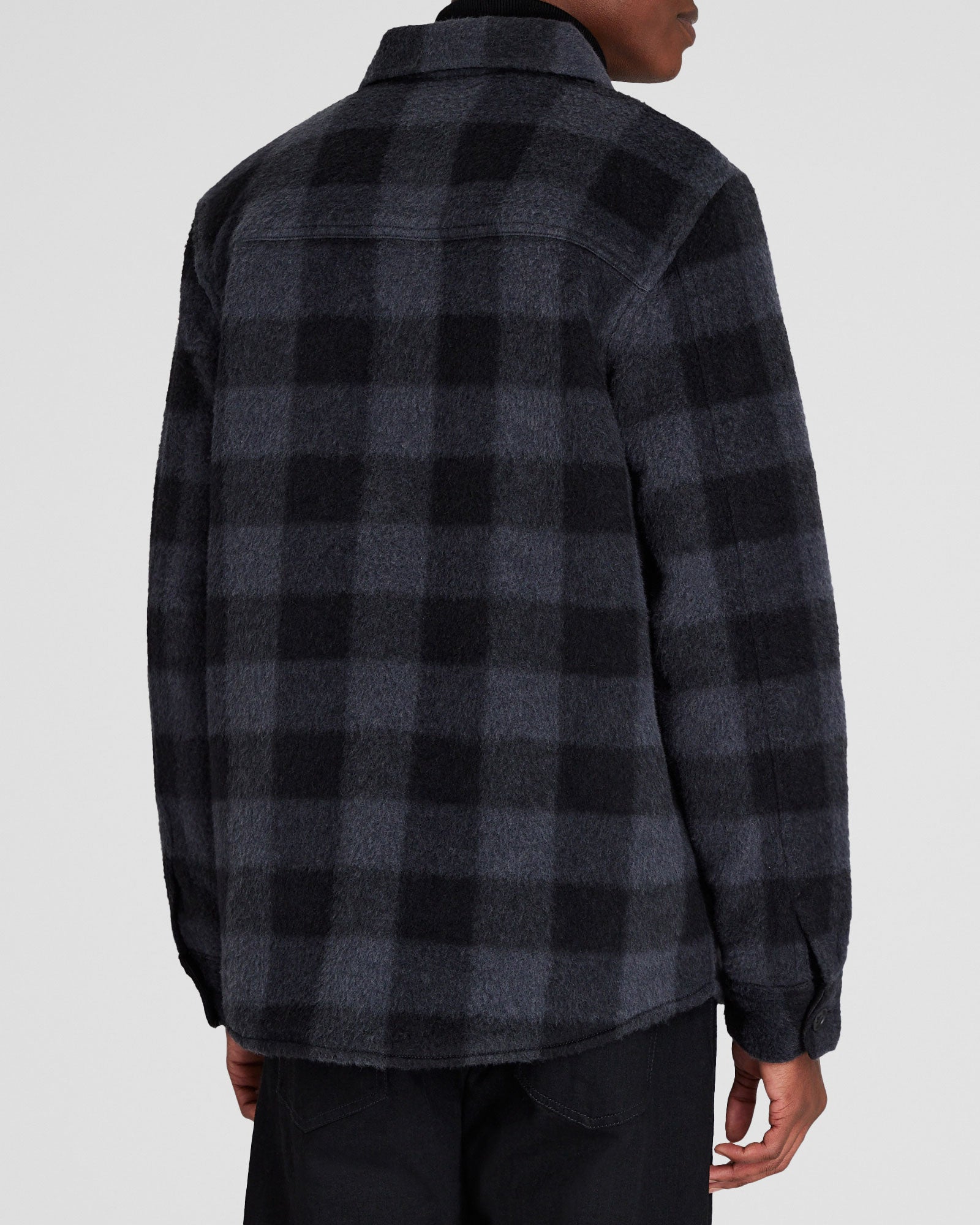 CLUB MONACO - Veste chemise à manches longues - Mélange Bleu