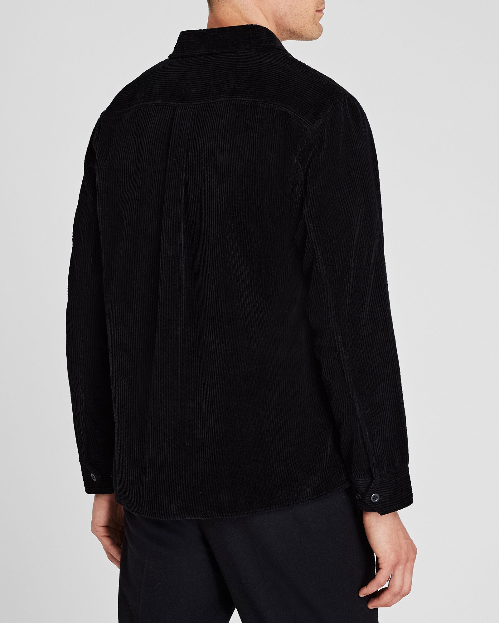 CLUB MONACO - Veste en velours côtelé - Noir De Suie