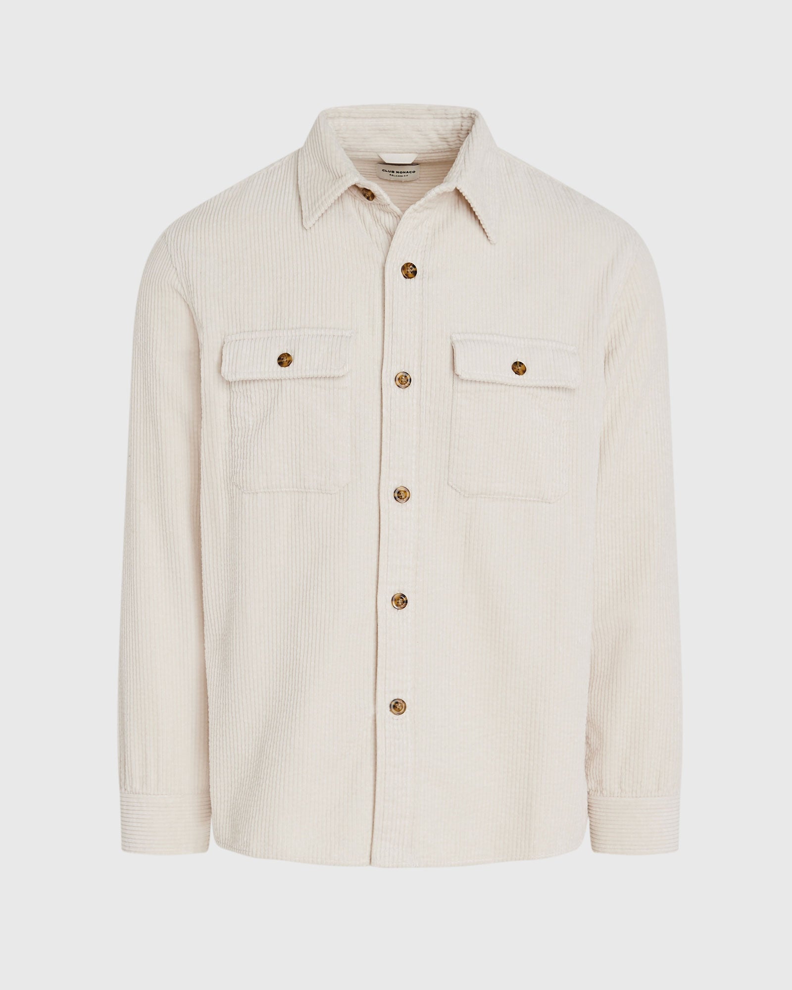 CLUB MONACO - Veste en velours côtelé - Base De Crème