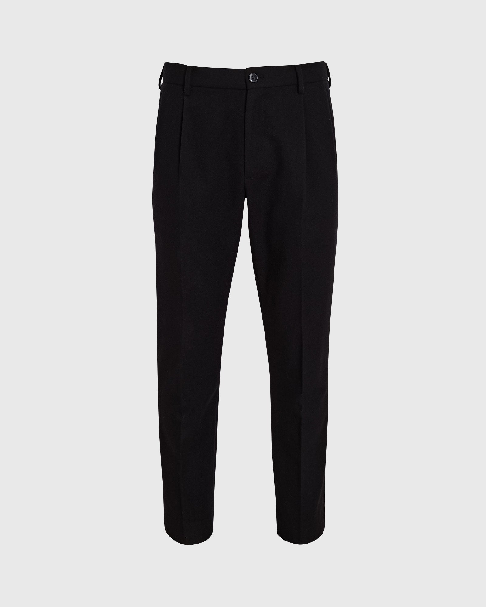 CLUB MONACO - Wool Hybrid Elasticated Trouser - Black