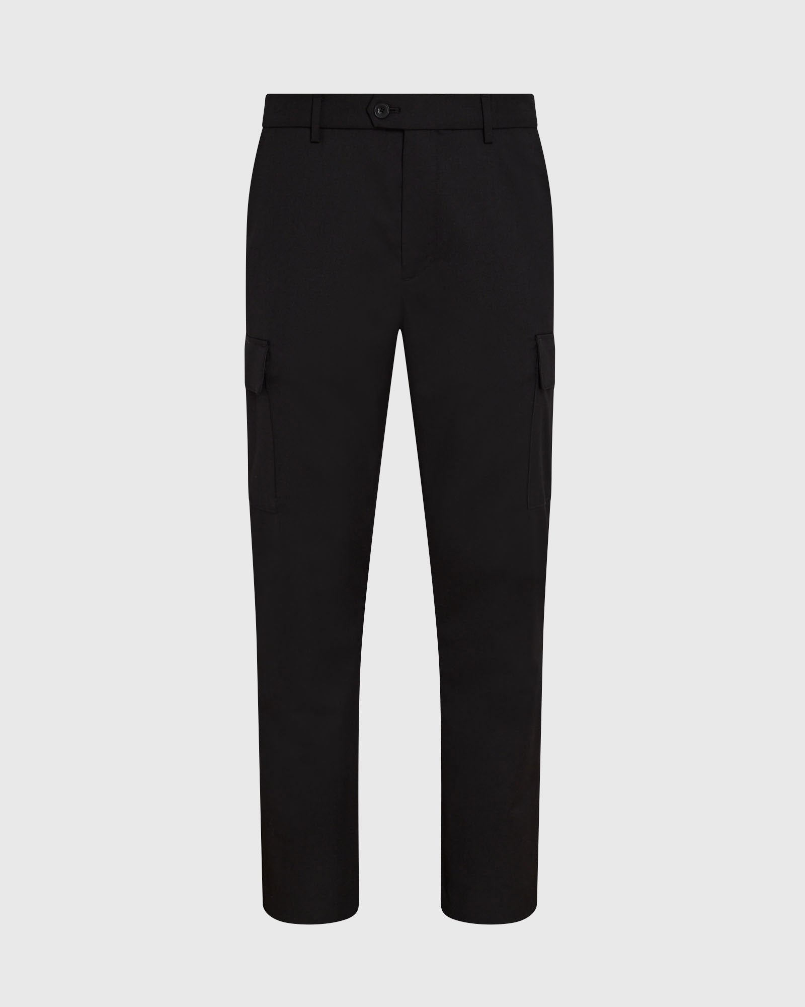 CLUB MONACO - Pantalon cargo raffiné - Noir