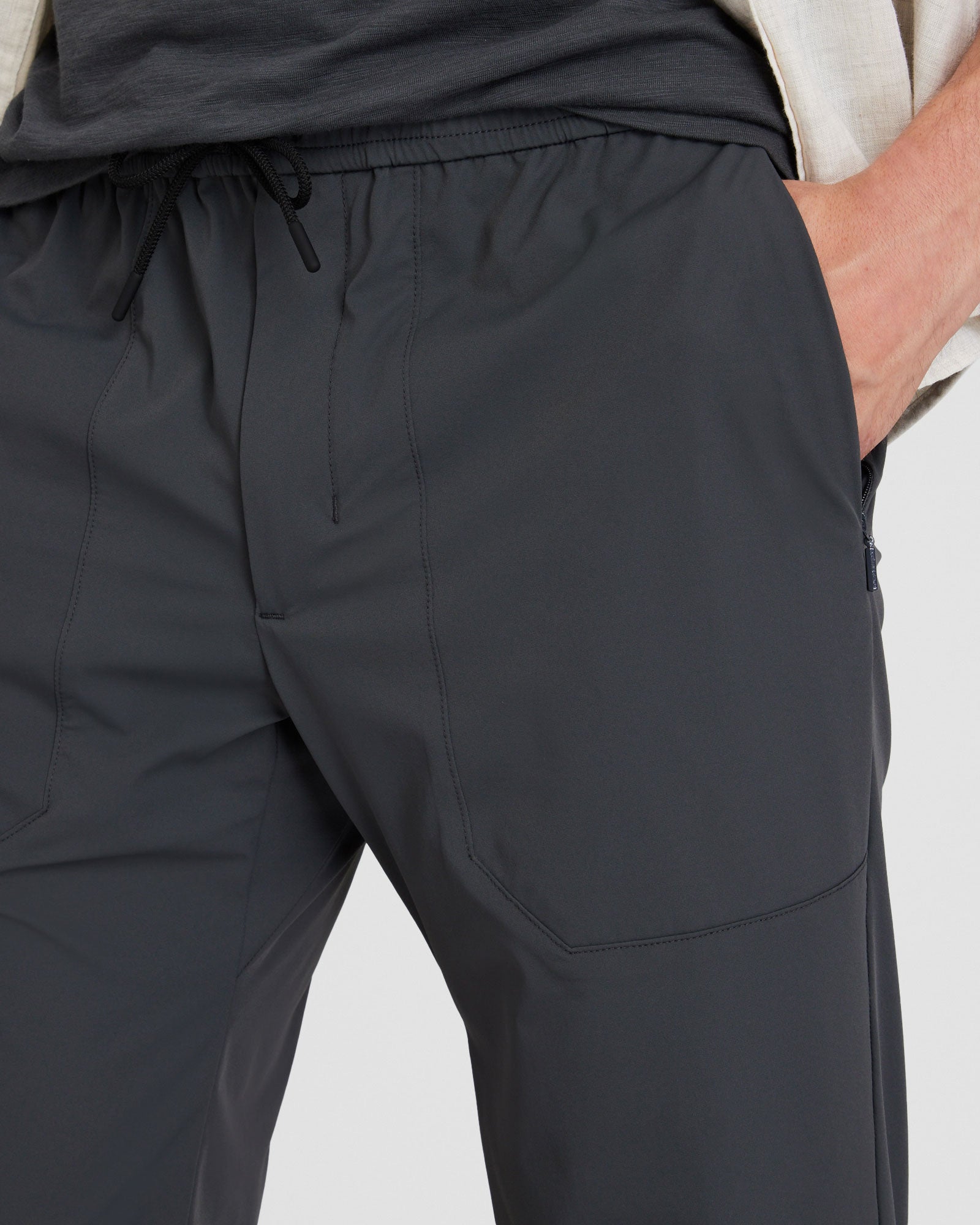 CLUB MONACO - Pantalon de voyage - Gris