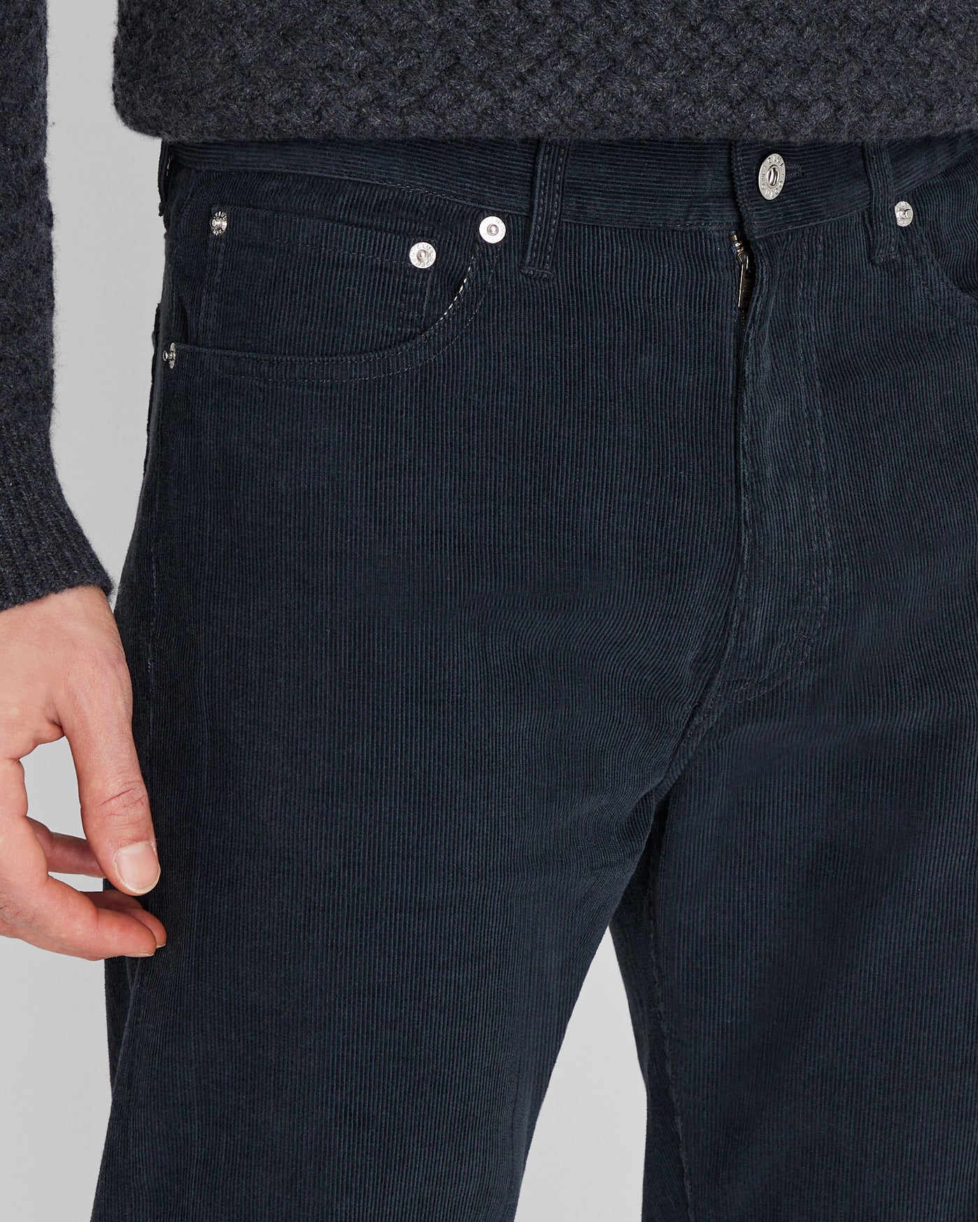 Zuccini Adam Pant, Light Blue Corduroy main image 1