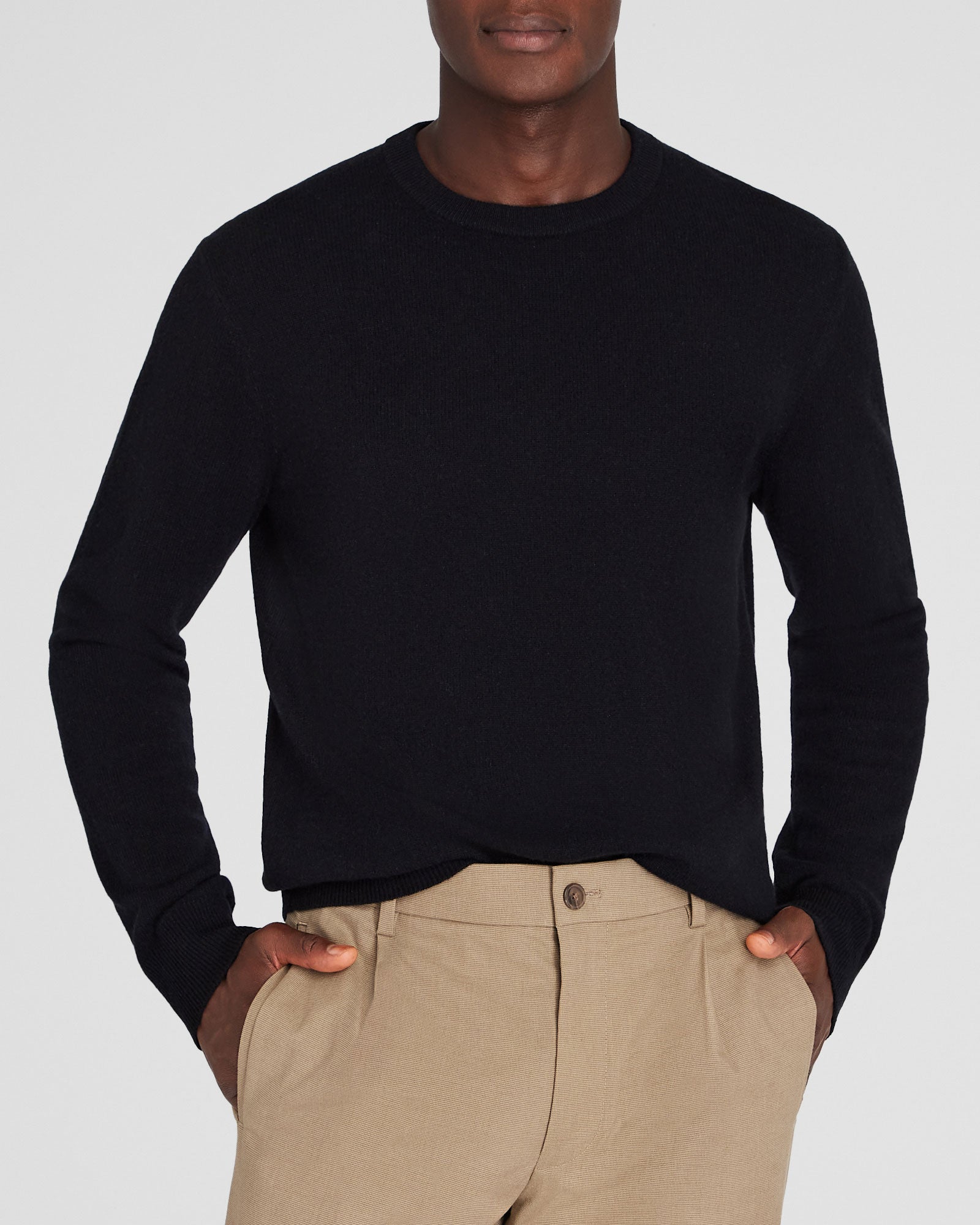 CLUB MONACO - Chandail en cachemire léger - Noir
