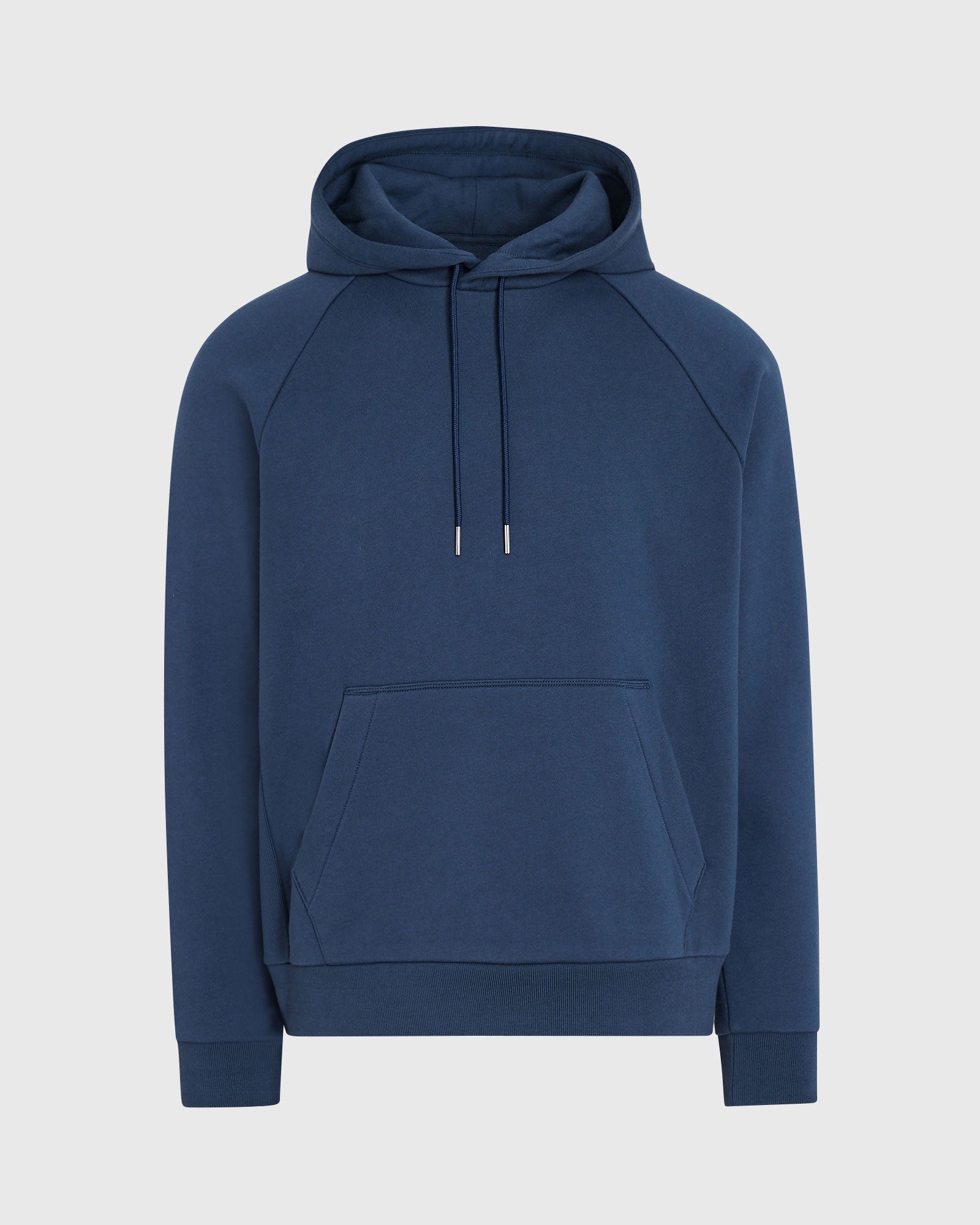 CLUB MONACO - Chandail à capuche en tissu éponge - Denim