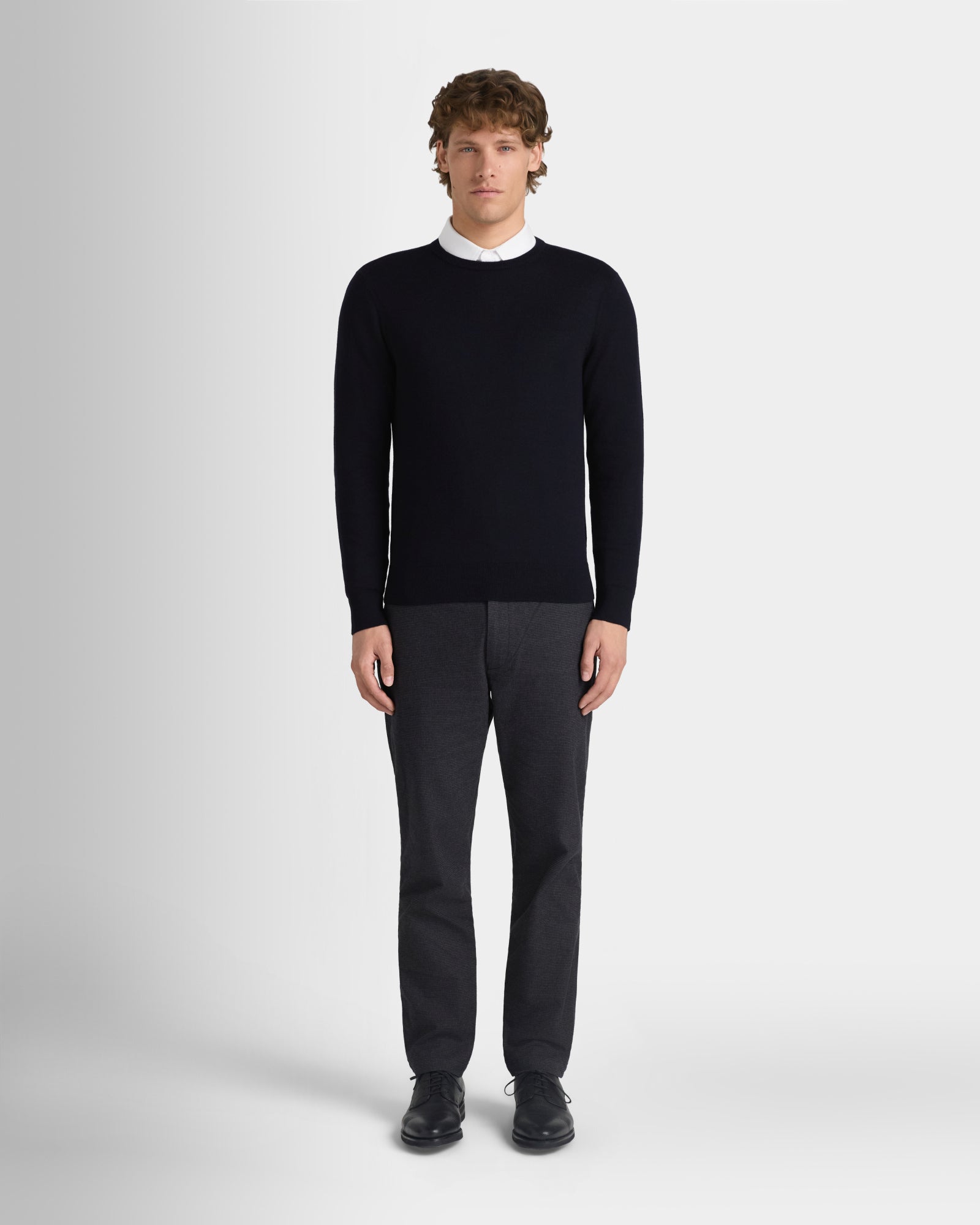 Club Monaco Corp, CA - Chandail en mérinos - Marine