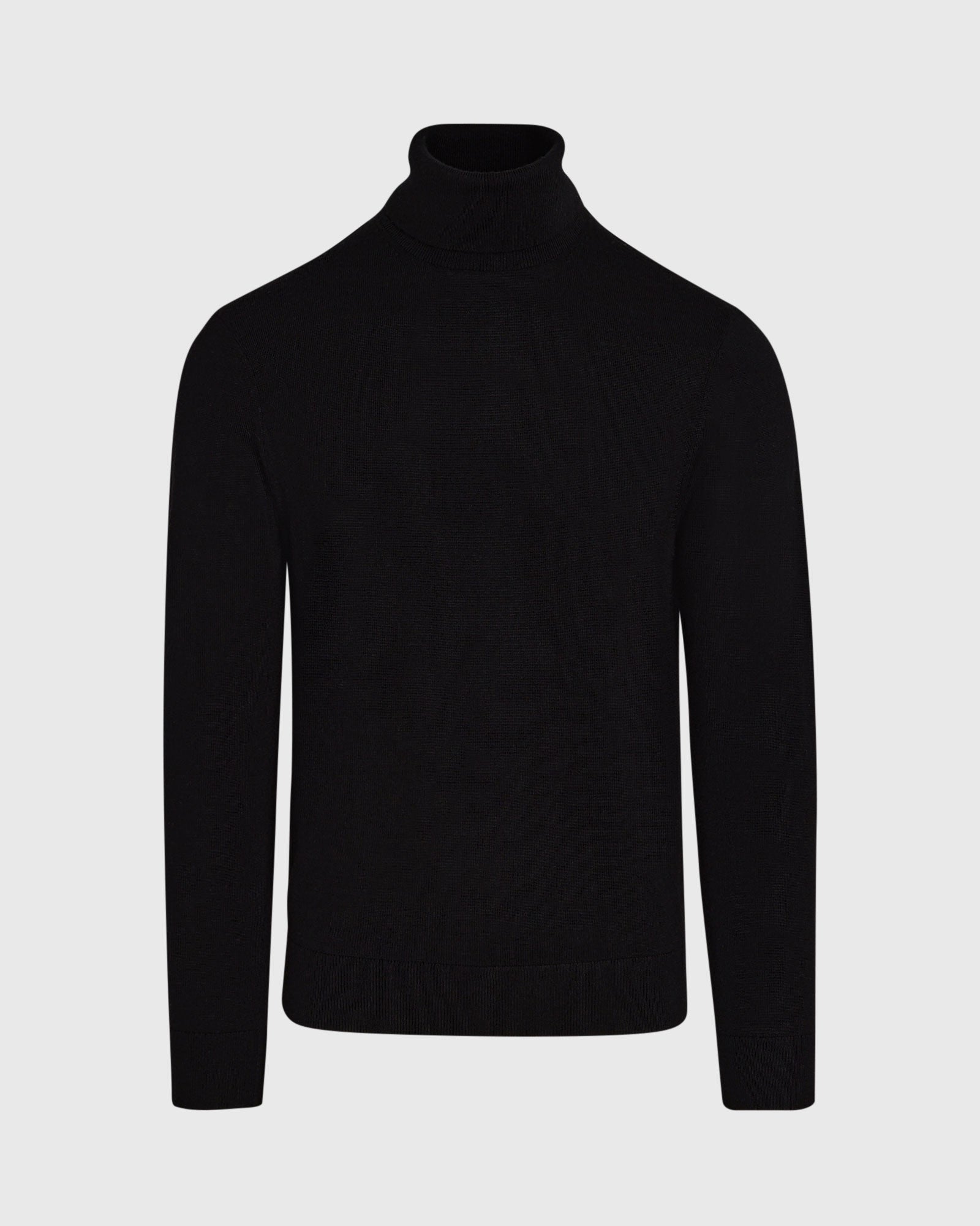 CLUB MONACO - Merino Turtleneck - Black