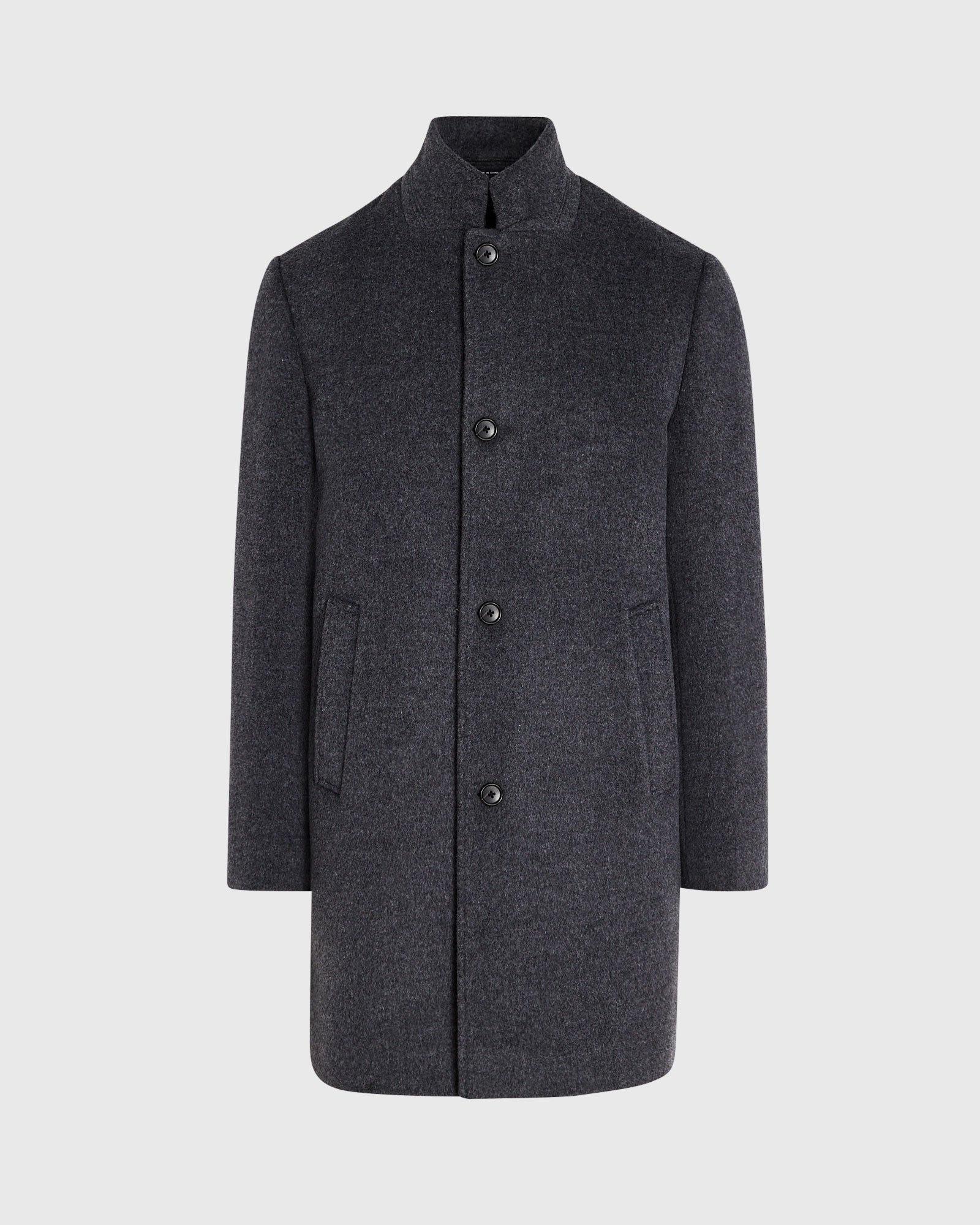 CLUB MONACO - Loukas Solid Coat - Charcoal
