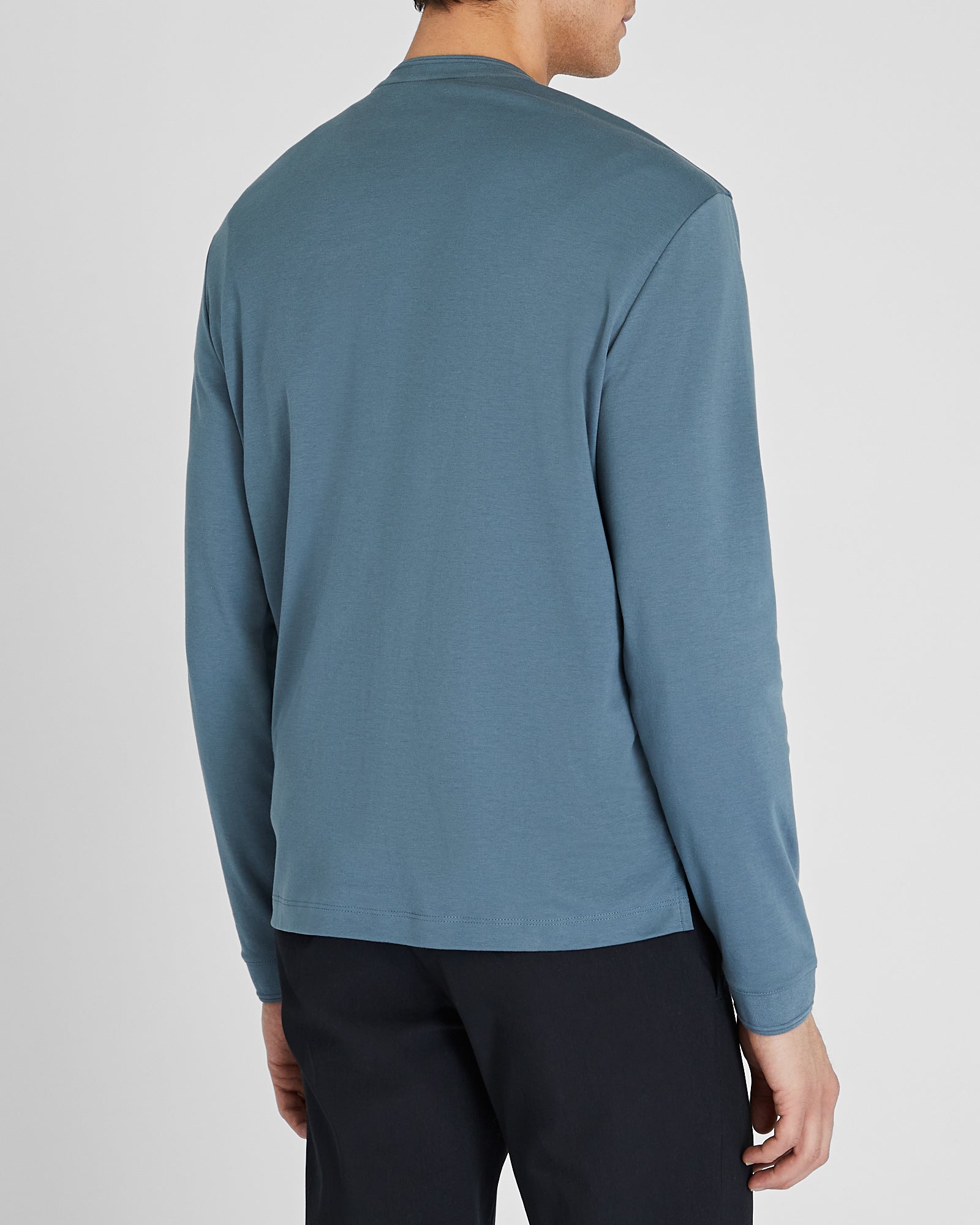 CLUB MONACO - T-shirt raffiné à manches longues - Verre De Mer