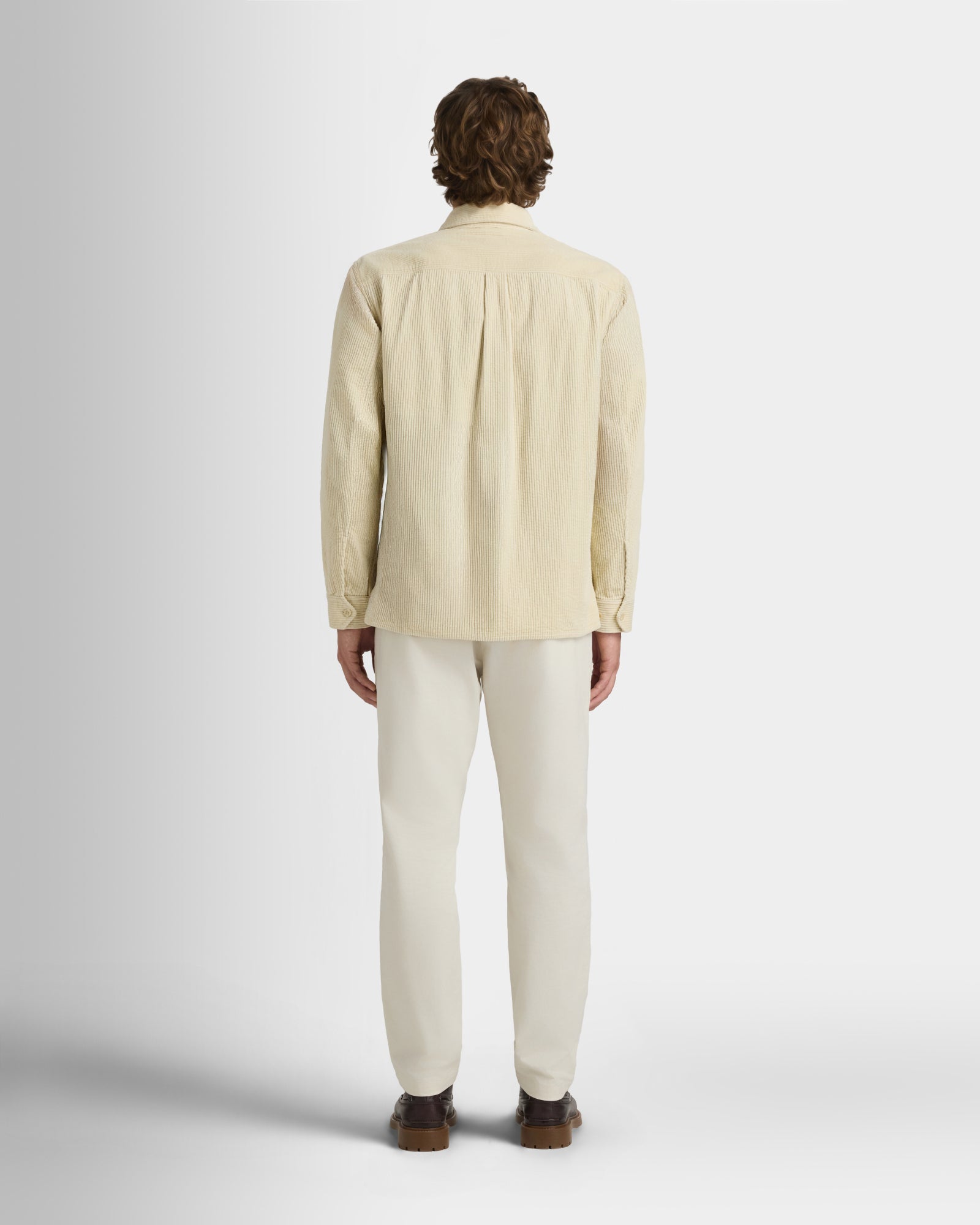 Club Monaco - Wide Wale Corduroy Shirt Jacket - Foundation
