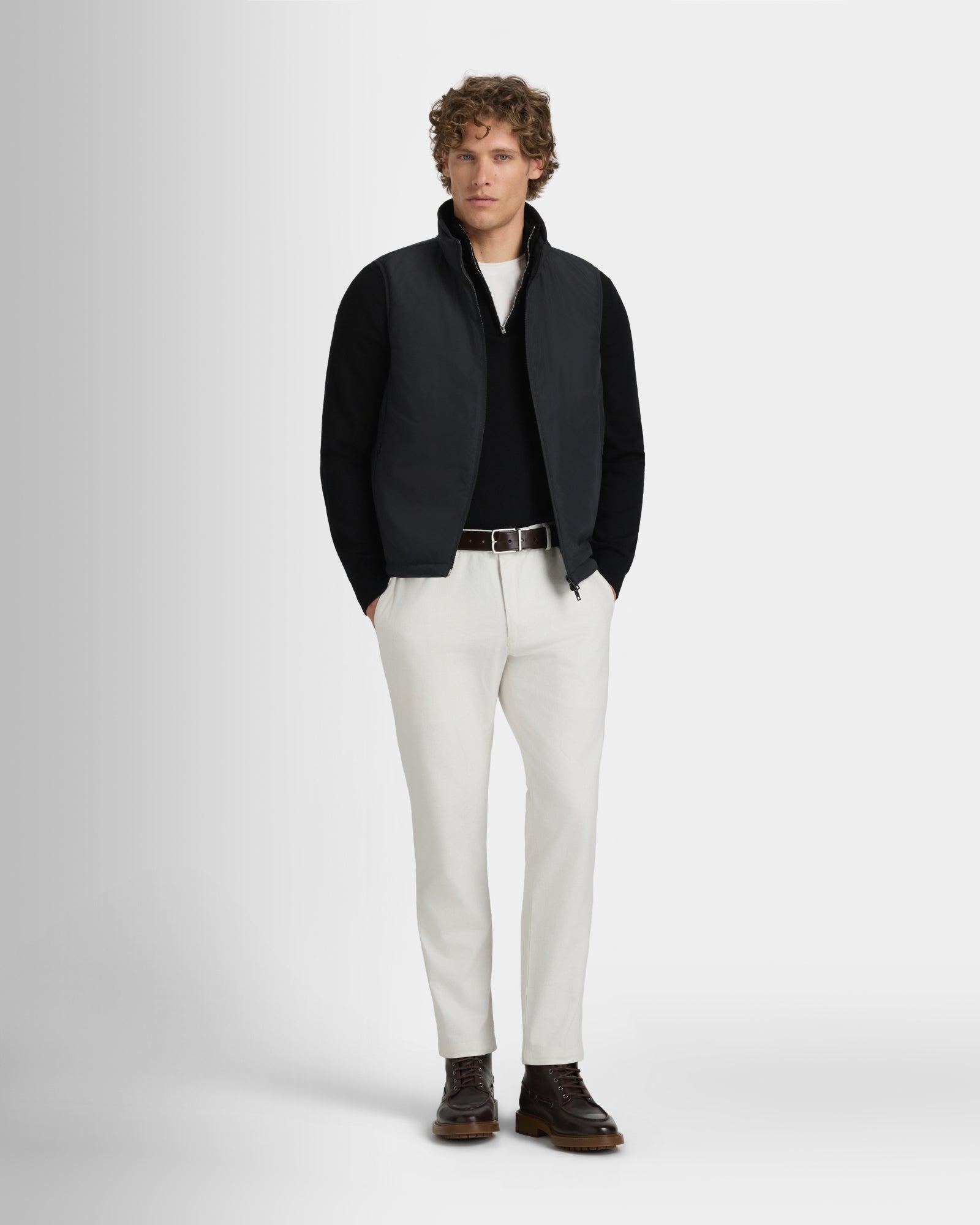 Club Monaco Corp, CA - Veste matelassée en nylon - Noir