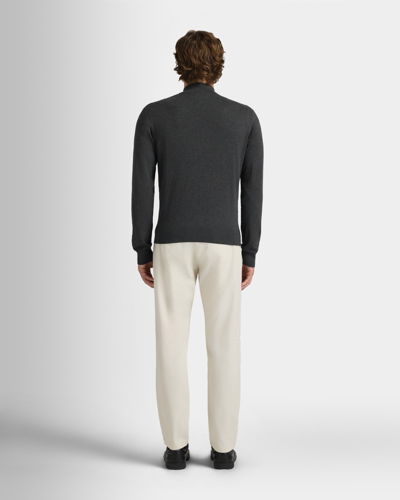 Club Monaco - Veste Tech à fermeture éclair intégrale - Anthracite