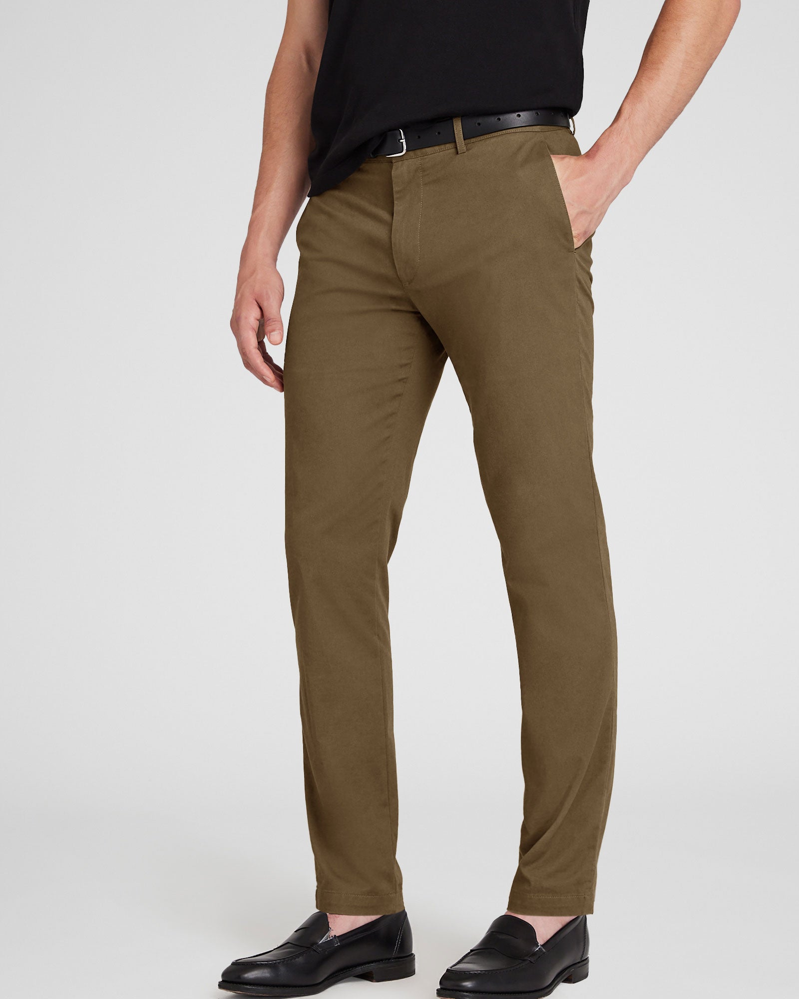 CLUB MONACO - Connor Chino - Olive Drab