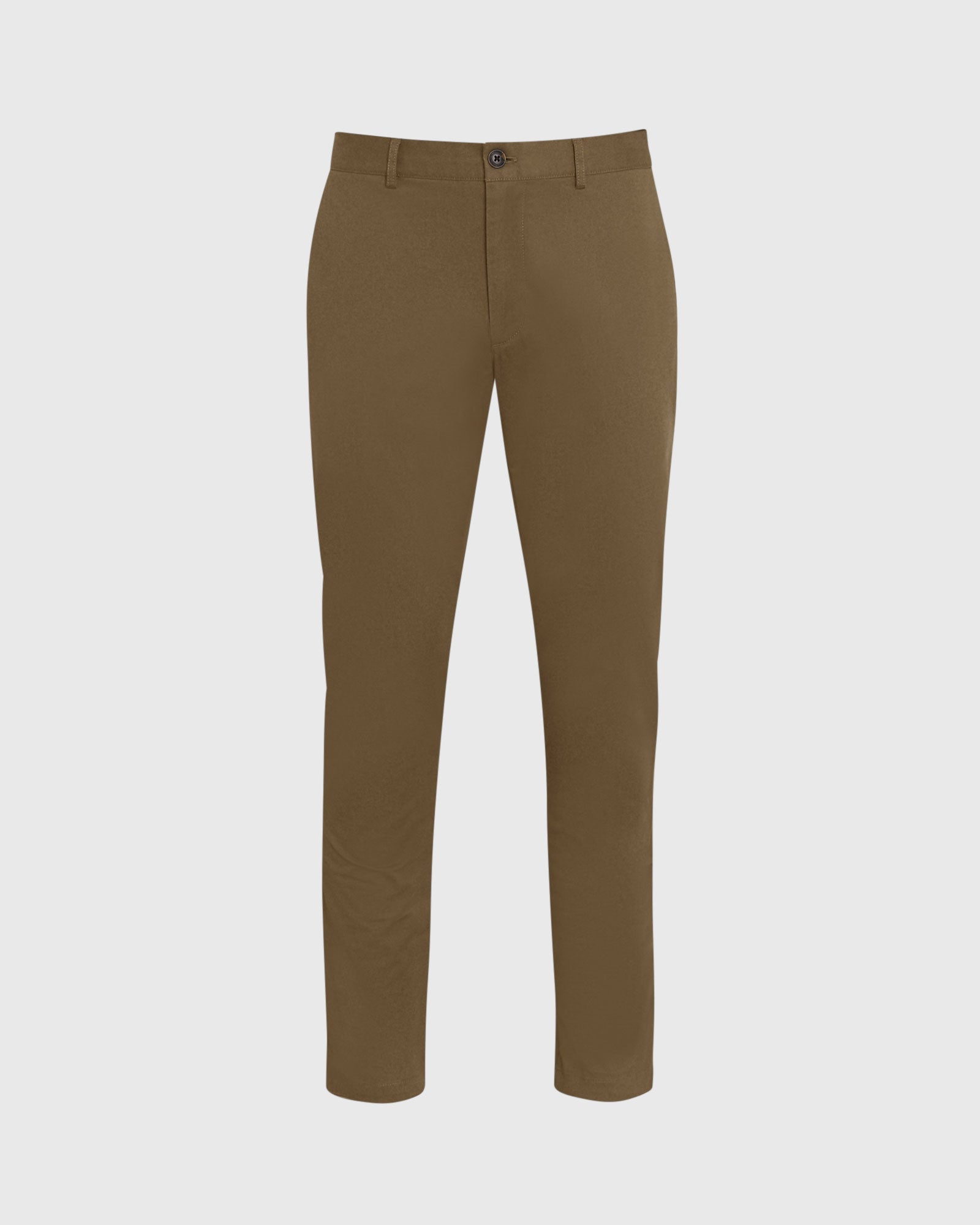 CLUB MONACO - Chino extensible Connor - Olive terne