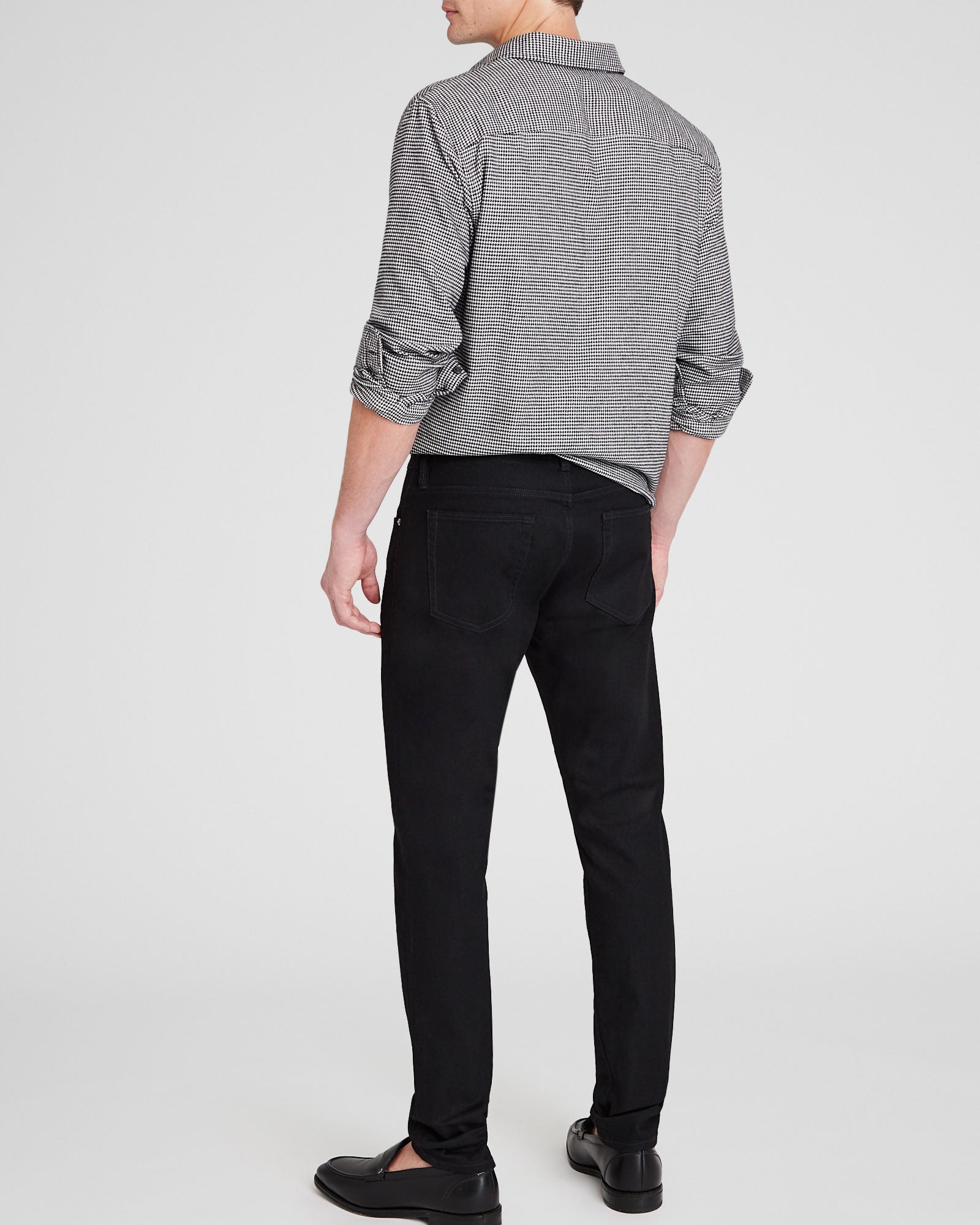 CLUB MONACO - Super Slim Jeans - Black