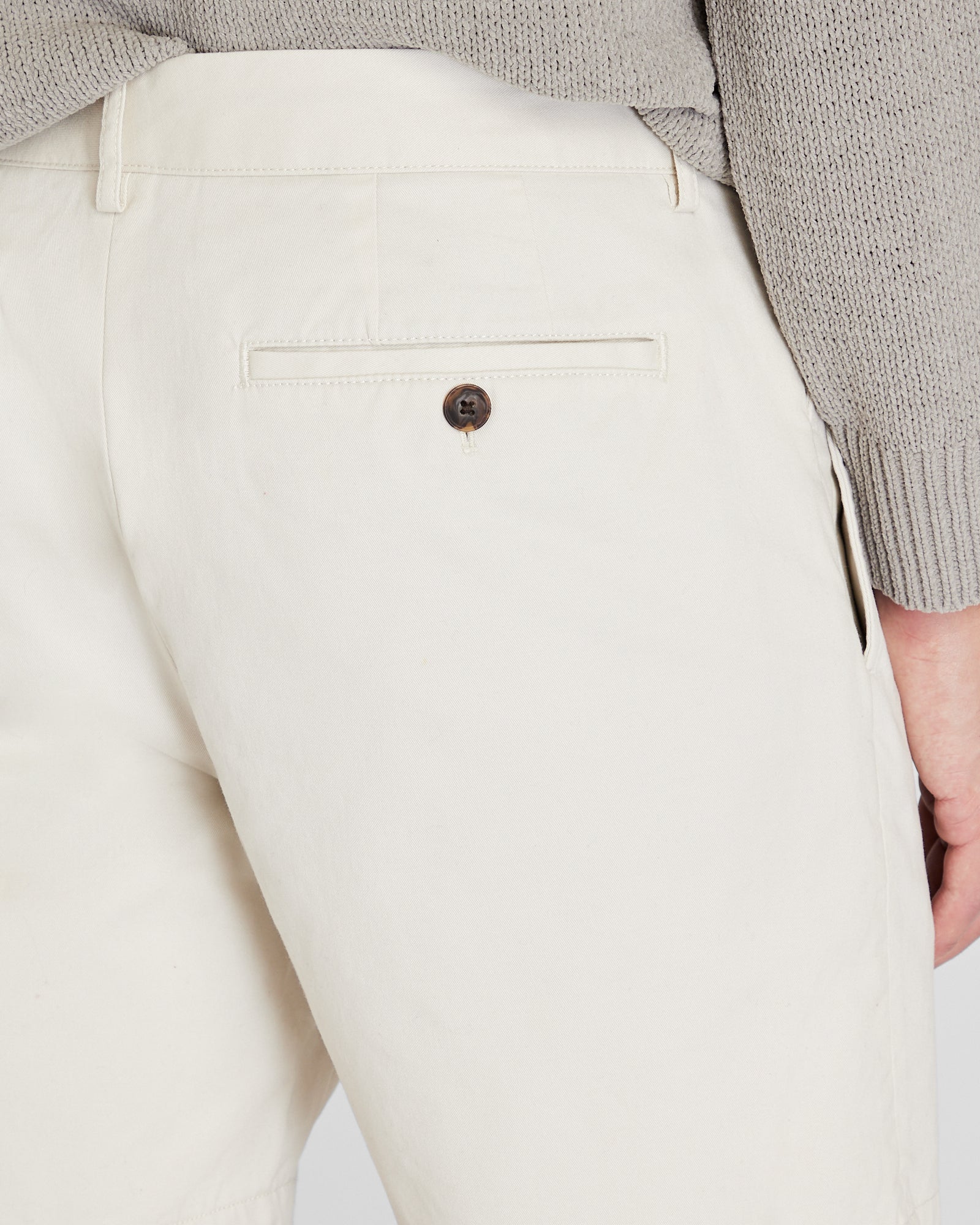 CLUB MONACO - Short Baxter de 18 cm (7 po) - Pierre Kaki