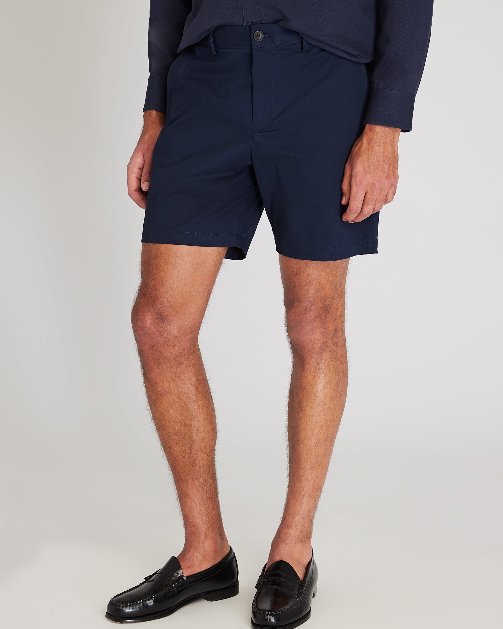 CLUB MONACO - Short Baxter de 18 cm (7 po) - Marine foncé