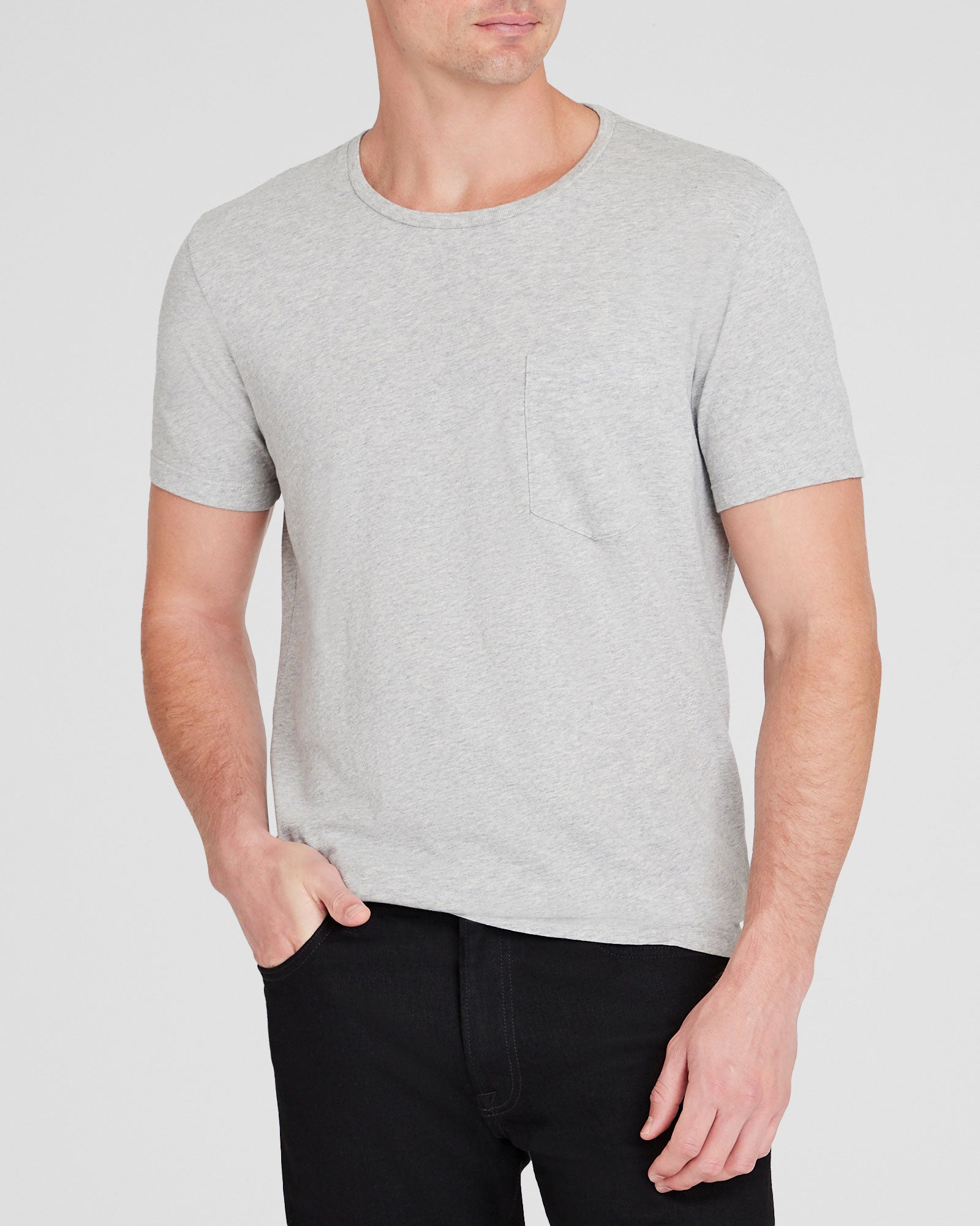 CLUB MONACO - T-shirt à manches courtes Williams - Gris