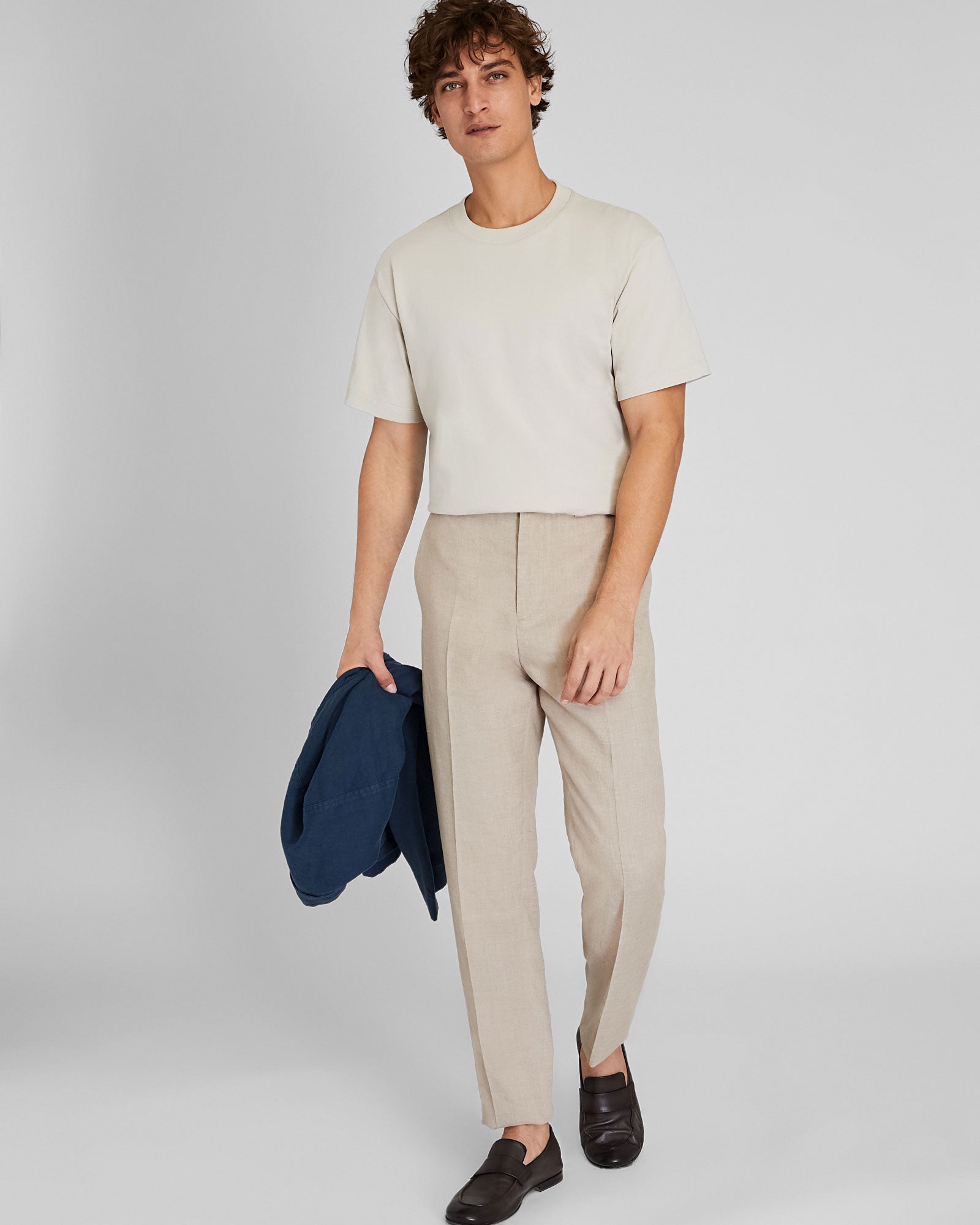 CLUB MONACO - T-shirt décontracté - Beige