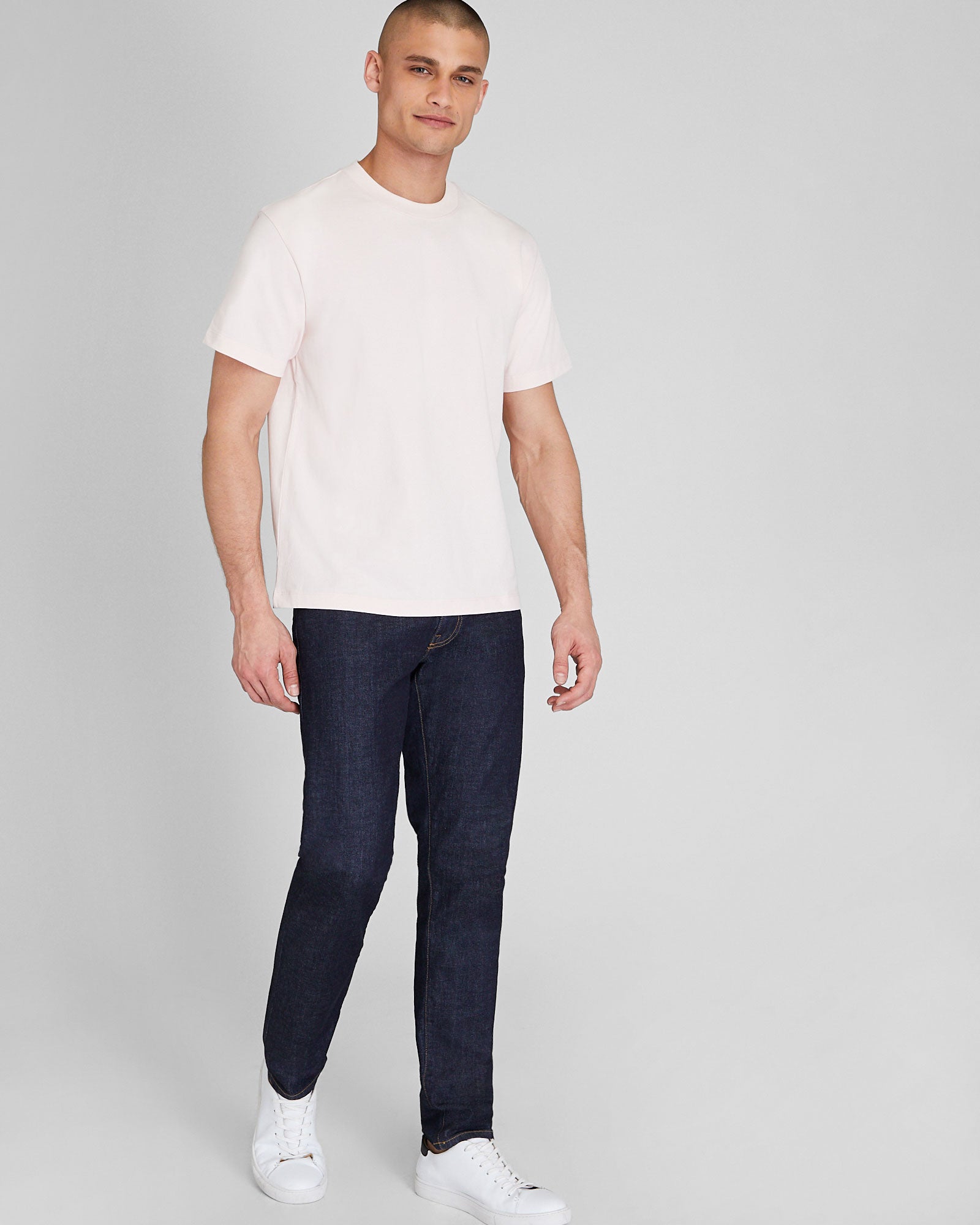 CLUB MONACO - T-shirt décontracté - Rose clair