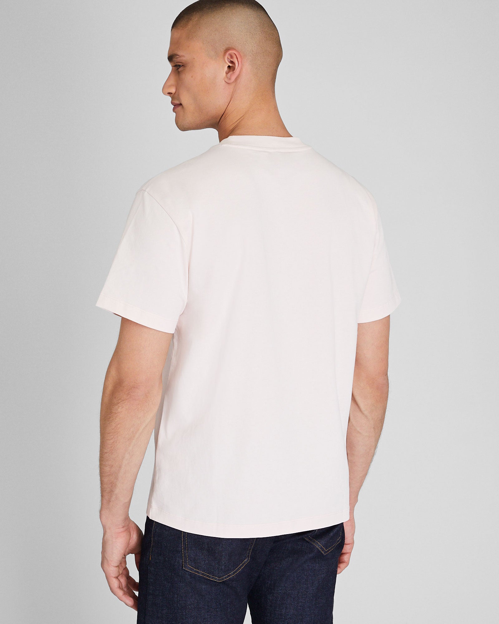 CLUB MONACO - T-shirt décontracté - Rose clair